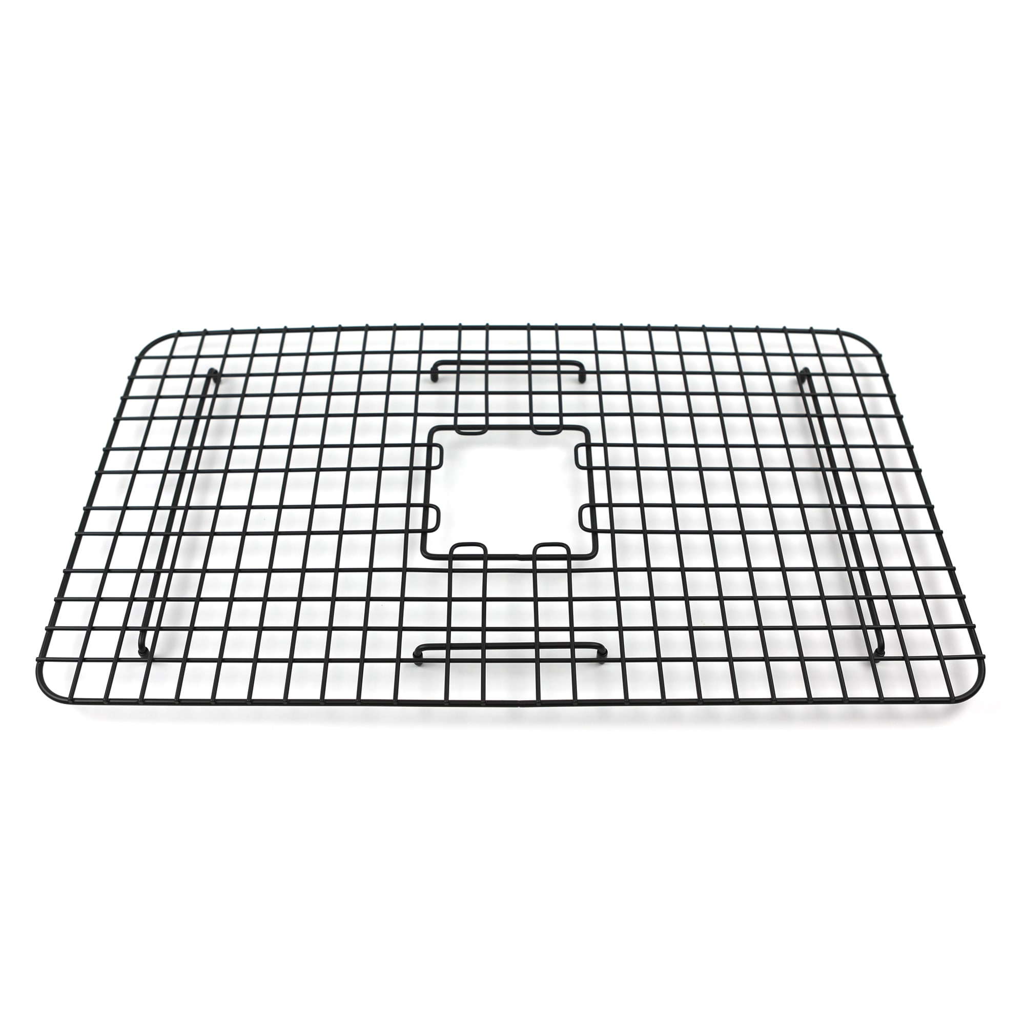 SINKOLOGY SG008-27MB Wren 15-in x 27-in Center Drain Powder-coated metal Sink grid