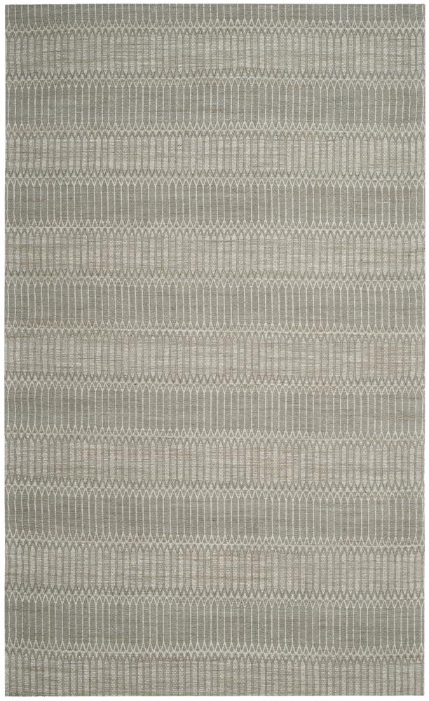 Safavieh MRB124E-5 Marbella Matejka 5 x 8 (ft) Loomed Synthetic Camel/Gray Rectangular Indoor Stripe Area rug