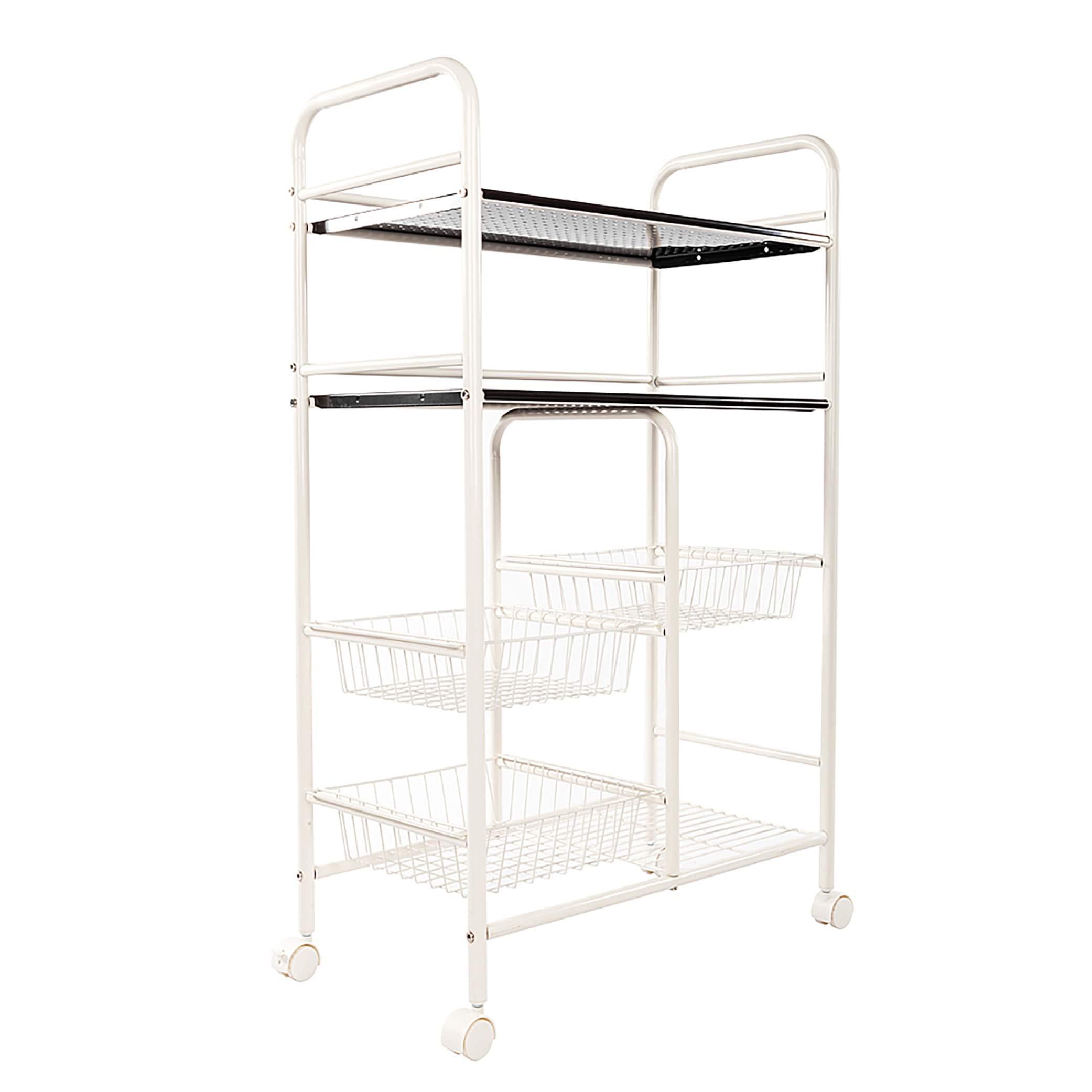 Winado 991730437078 12-ft x 12.59-in White Adjustable Wire Shelf