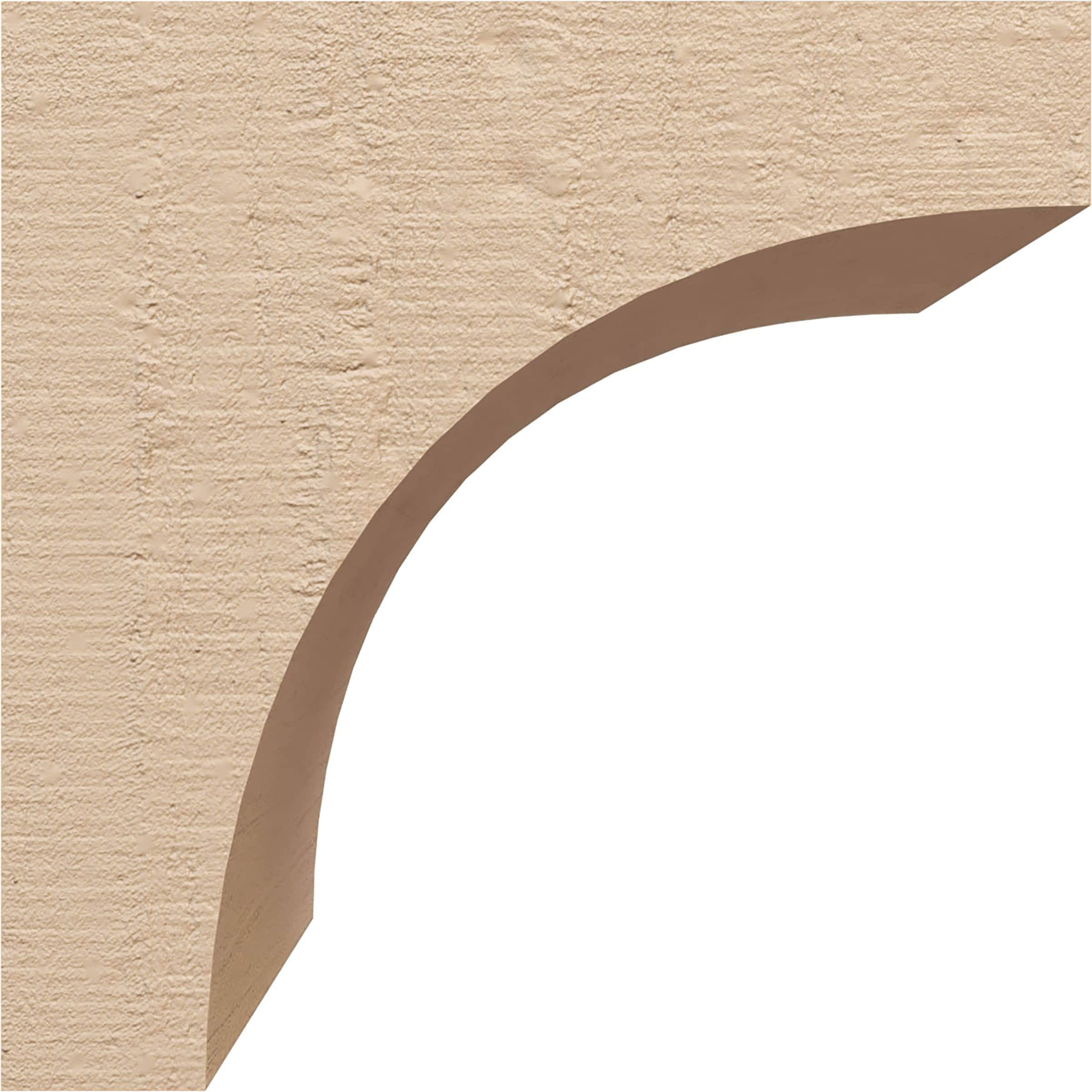 Ekena Millwork CORU09X09X09HUNRCPR corbels - View #3