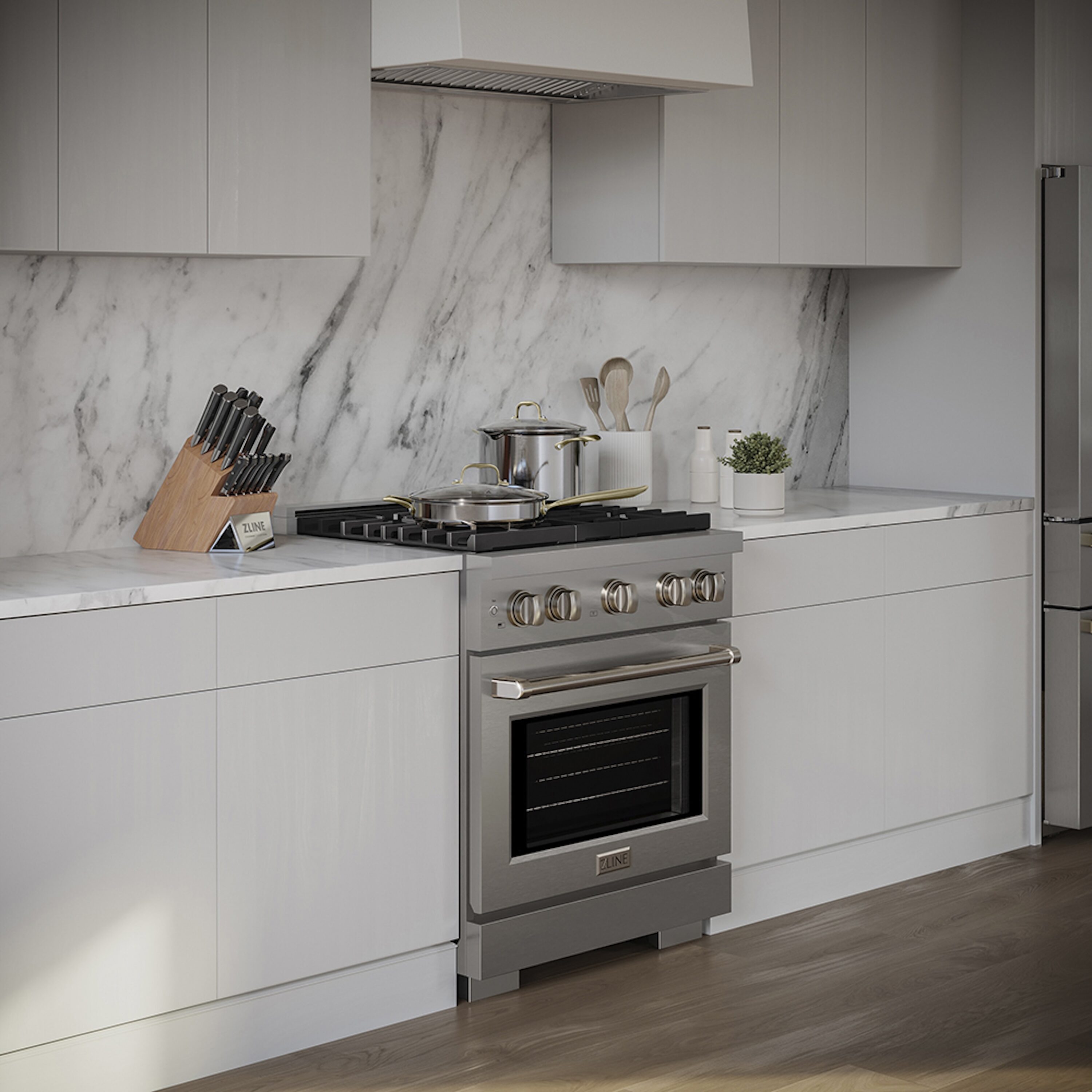 ZLINE KITCHEN & BATH PSDR30 Dual-Fuel-Ranges - View #8