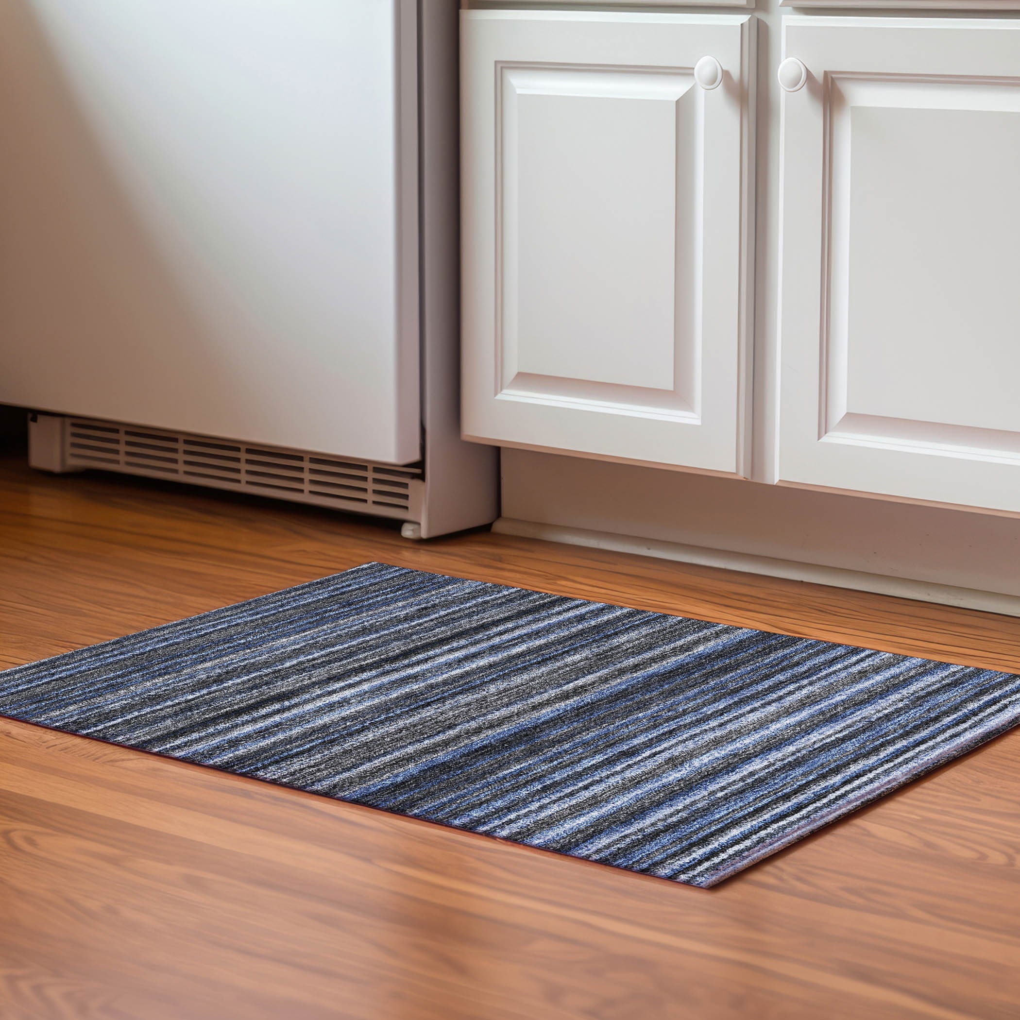Addison Rugs AMF598BU20X30 Mayfield AMF598BU 2 x 3 (ft) Loomed Blue Rectangular Indoor Geometric Machine washable Pet Friendly Area rug