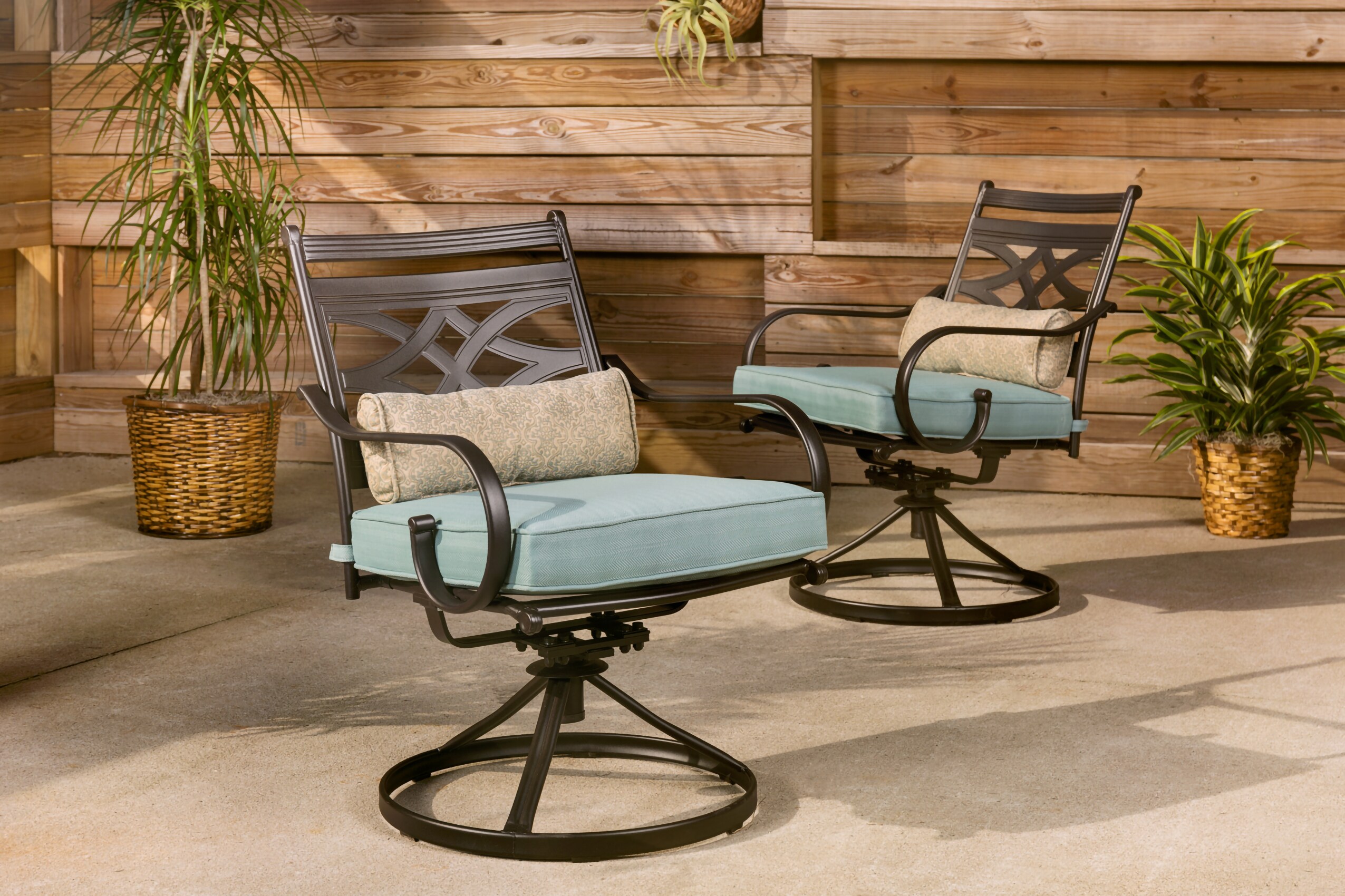 Hanover MCLR2PCCUSH-BLU Patio-Furniture-Cushions - View #4