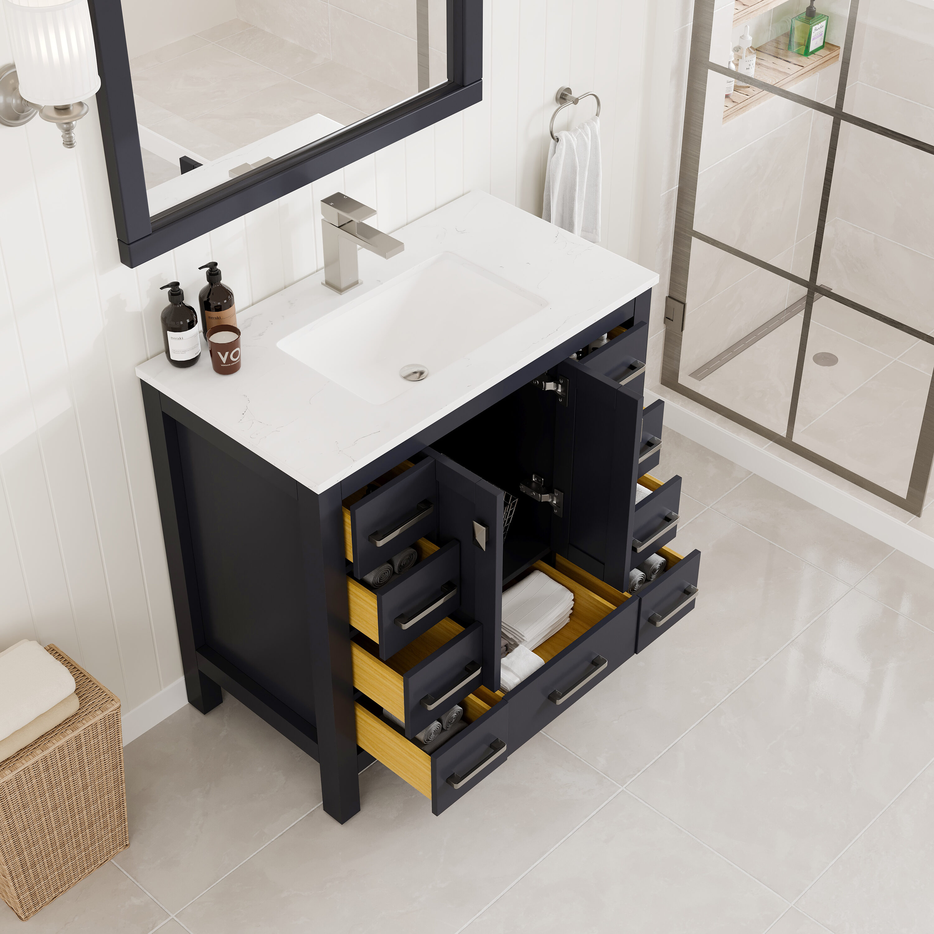 Eviva EVVN411-36X18DGQ Bath-Vanity-Combo - View #5