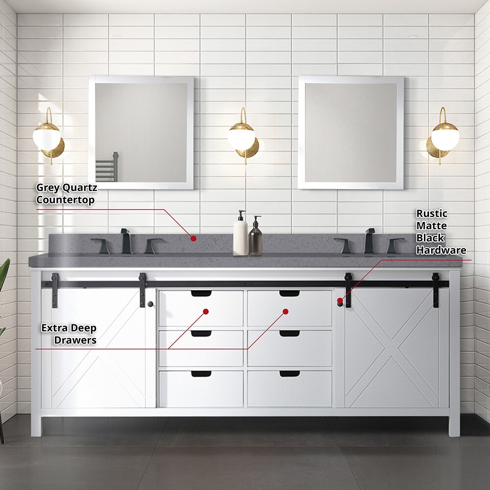 Lexora LM342284DAAS000 Bath-Vanity-Combo - View #7