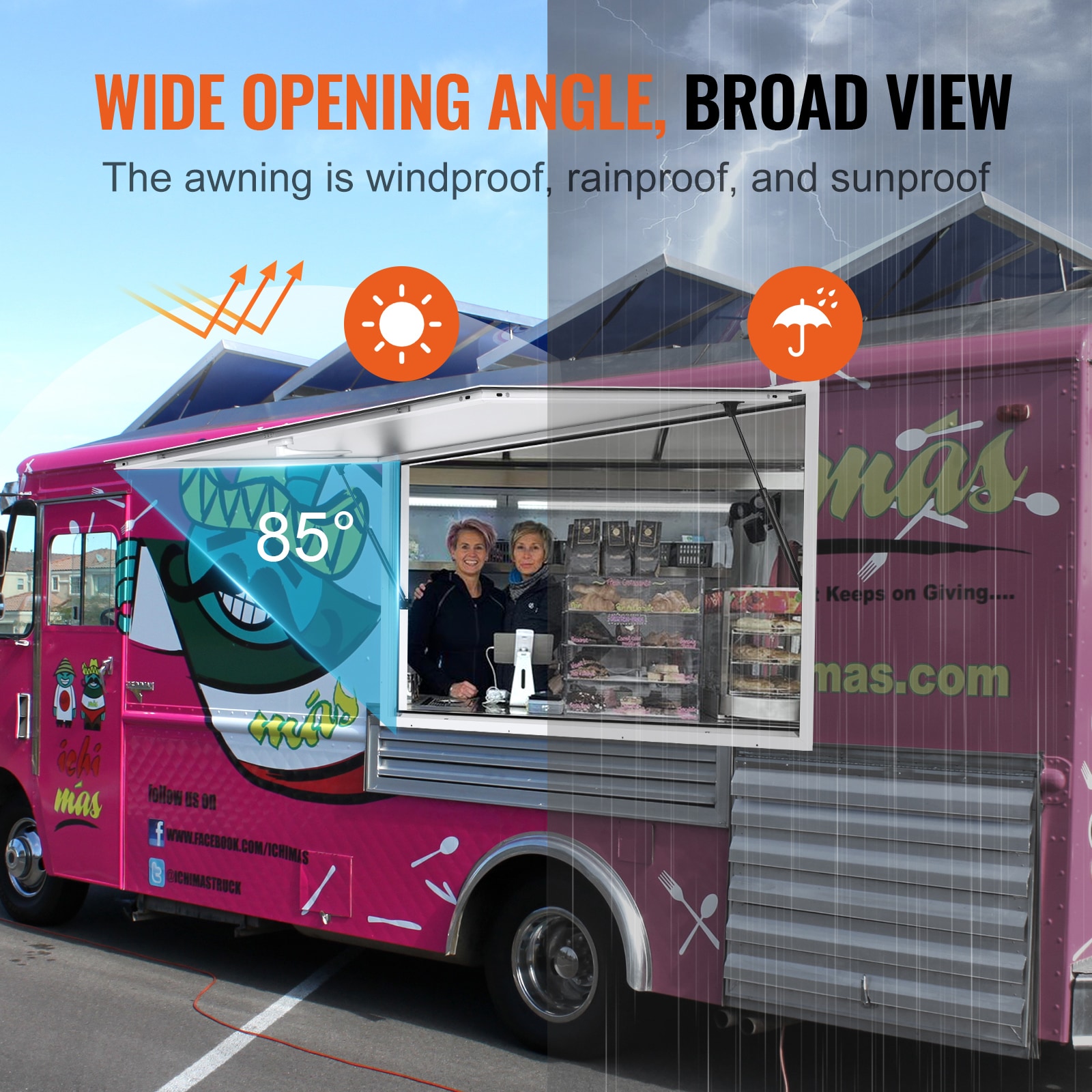 VEVOR FWCK60X36INC9GIVDV0 Awning-Windows - View #8