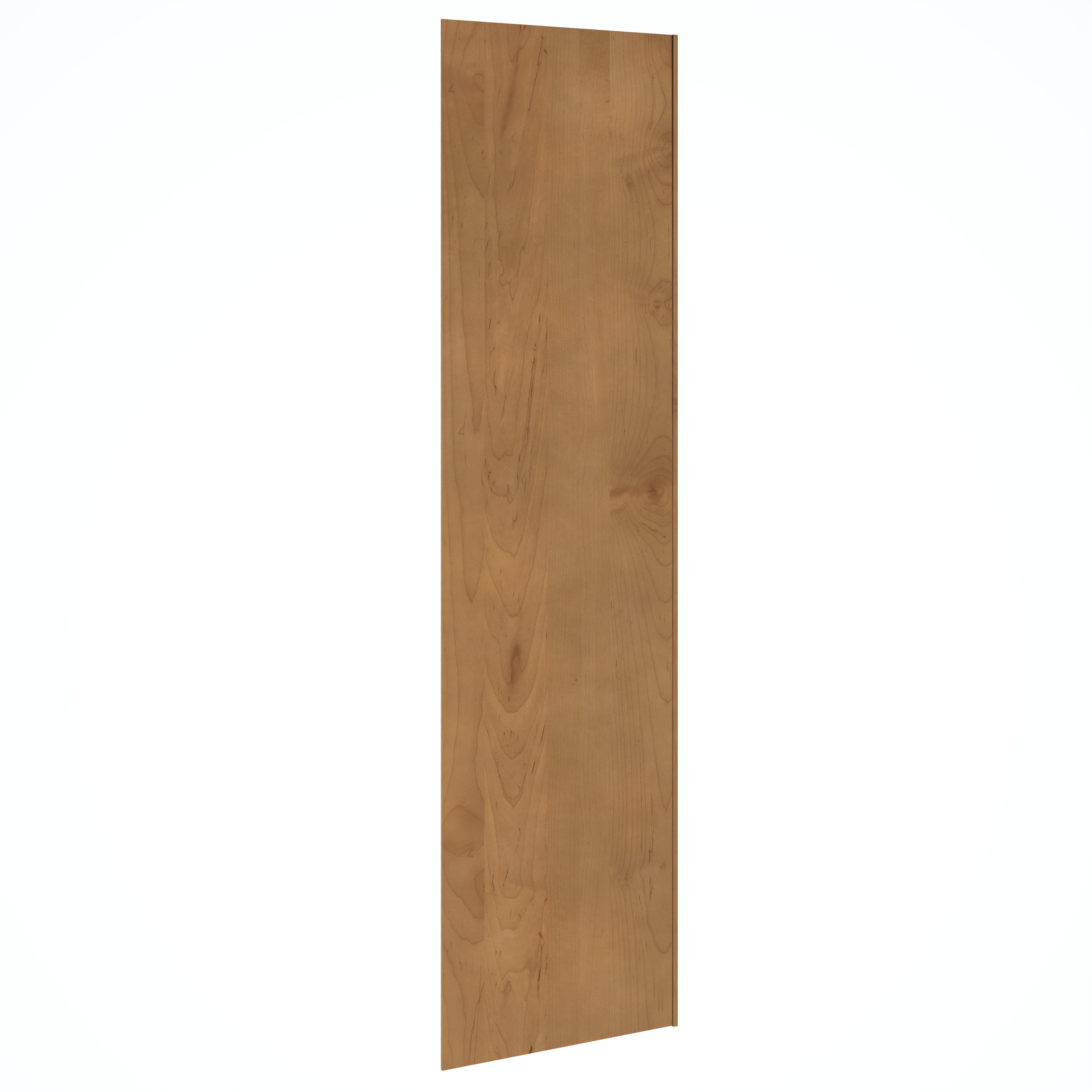 Diamond Express 62L-TEP2496F1.5WD Cabinet End Panel 24-in W x 96-in H x 1.5-in D Sahara Brown Stained (Pantry Cabinet End Panel)
