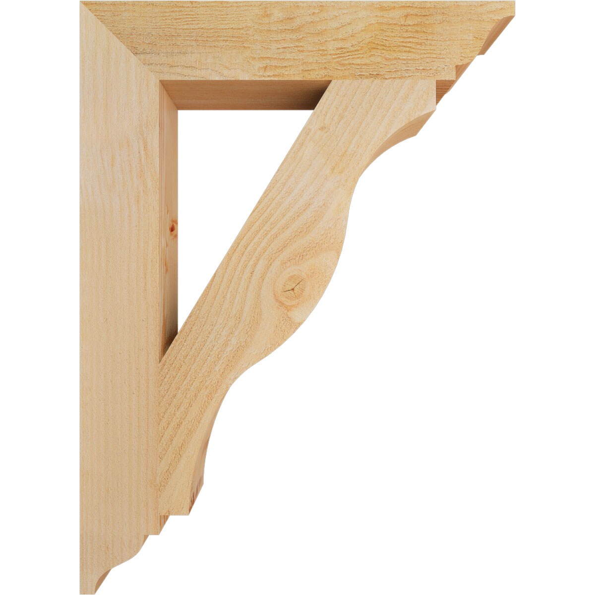 Ekena Millwork BKT04X22X30FST01RDF Exterior-Brackets-Braces - View #3