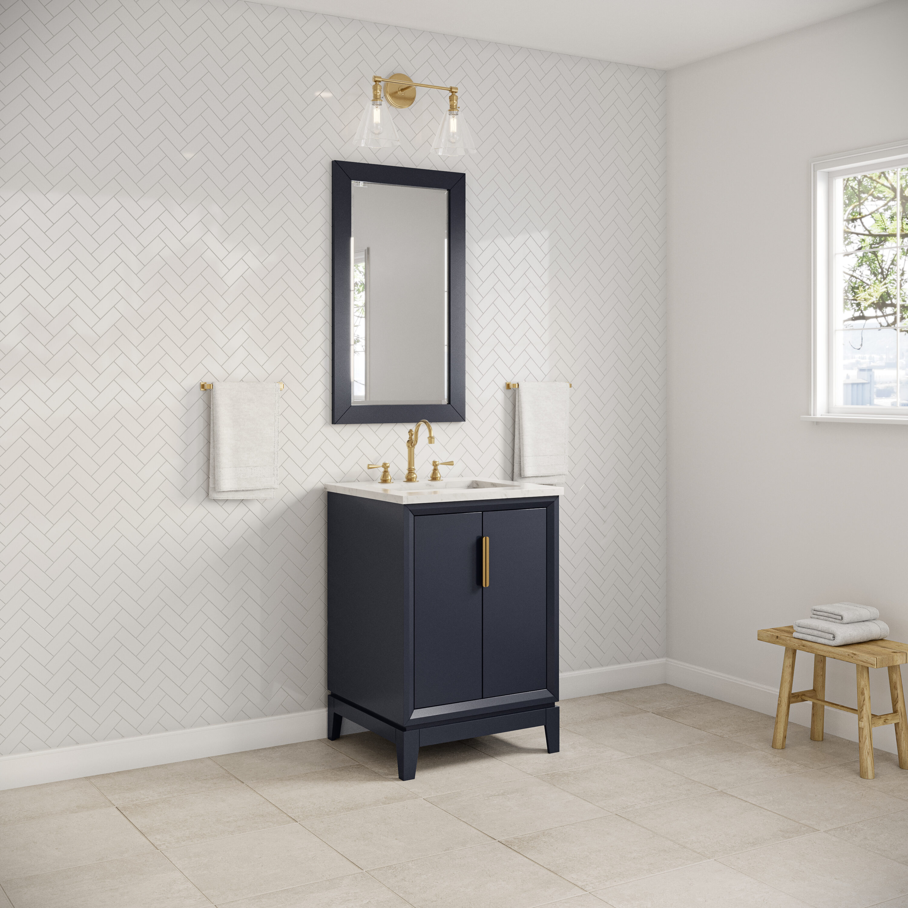 Water Creation VEL024CWMB33 Bath-Vanity-Combo - View #5
