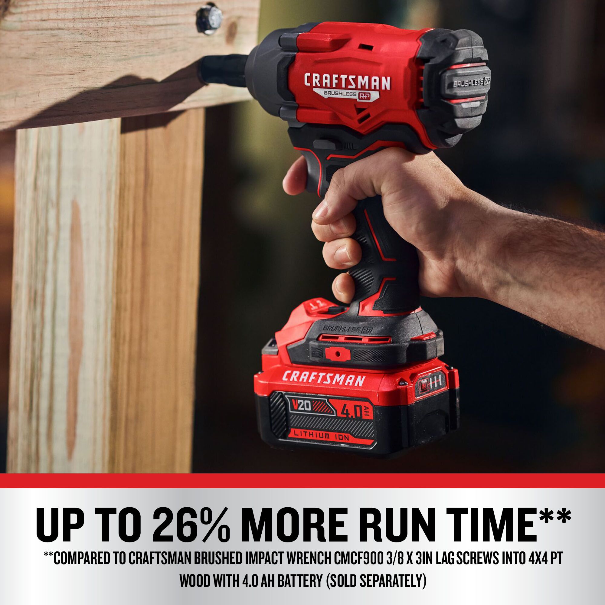CRAFTSMAN 20-volt Max Variable Speed Brushless 1/2-in Drive Cordless Impact  Wrench (Bare Tool) in the Impact Wrenches department at