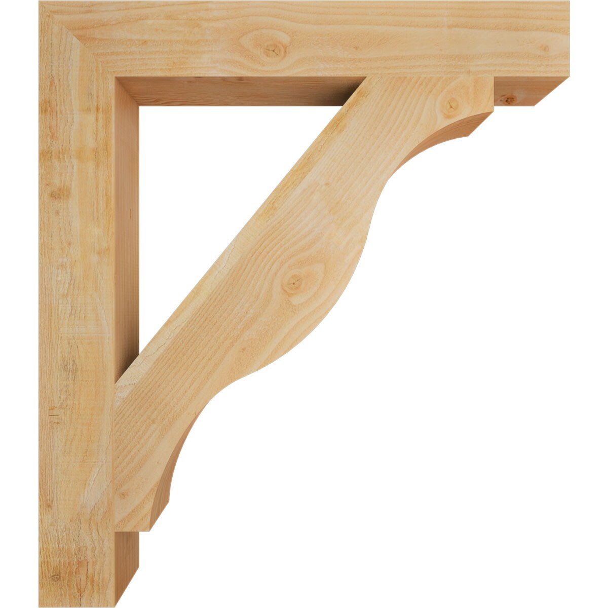 Ekena Millwork BKT06X42X48FST05RDF Exterior-Brackets-Braces - View #3
