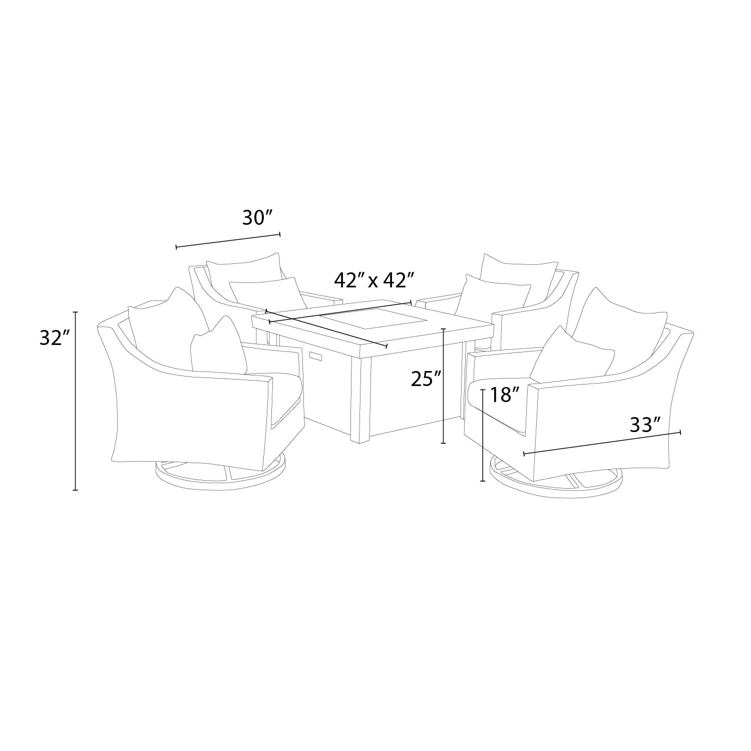 RST Brands OP-PECLB5MFT-NVY-K Patio-Conversation-Sets - View #8