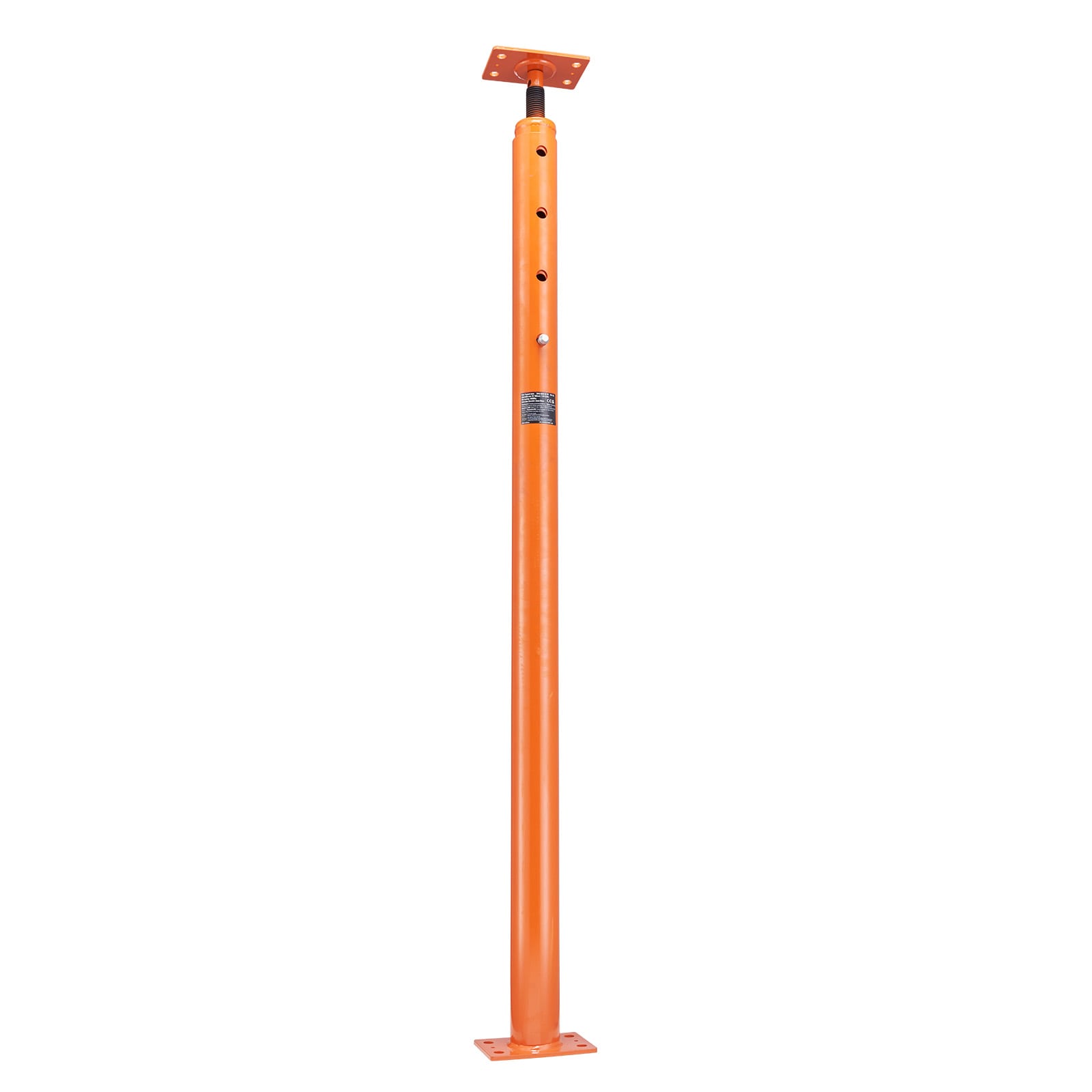 GIVIMO 53-in to 93-in Adjustable Steel Telescoping Jack Post 18000-lb Capacity for Floor Leveling and Beam Support