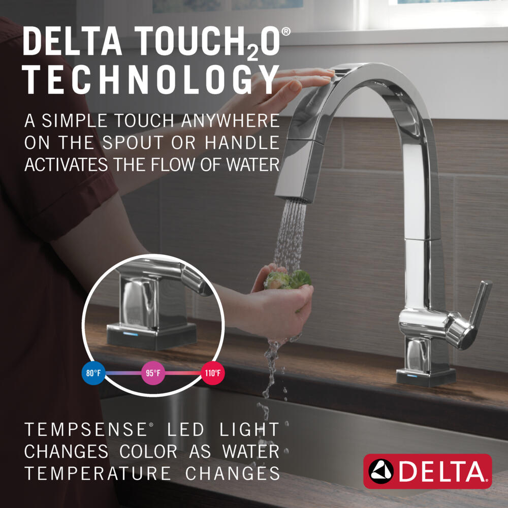 Delta 9193T-DST Kitchen-Faucets - View #2