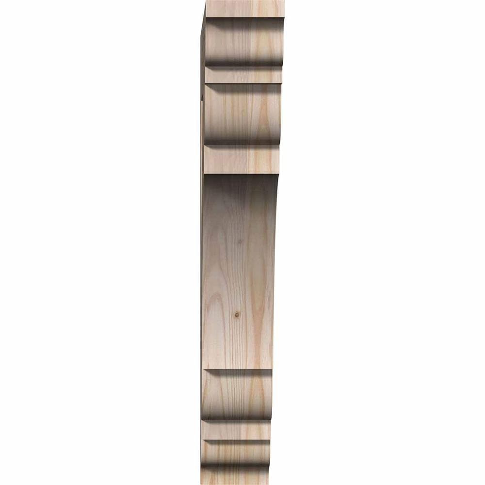 Ekena Millwork BKT04X20X24OLY01SDF Exterior-Brackets-Braces - View #2