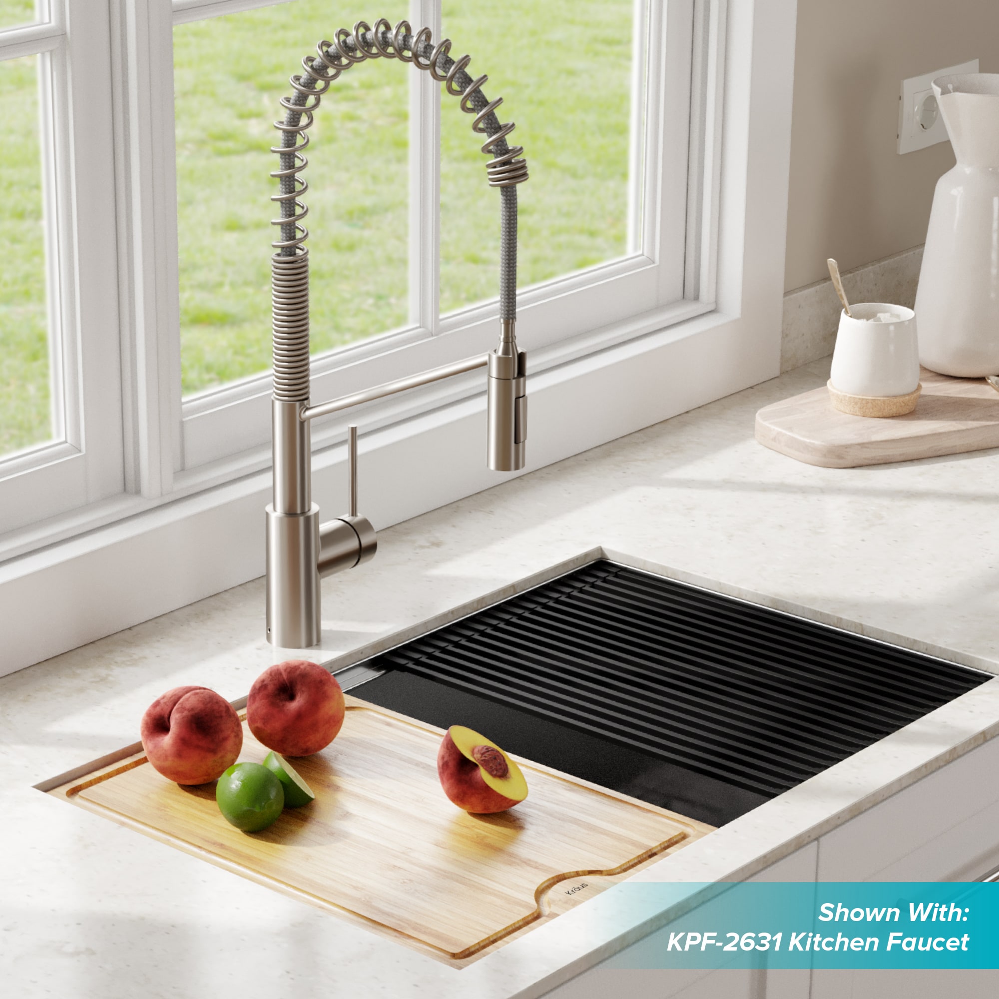Kraus KWU110-27-100-75MB Kitchen-Sinks - View #3