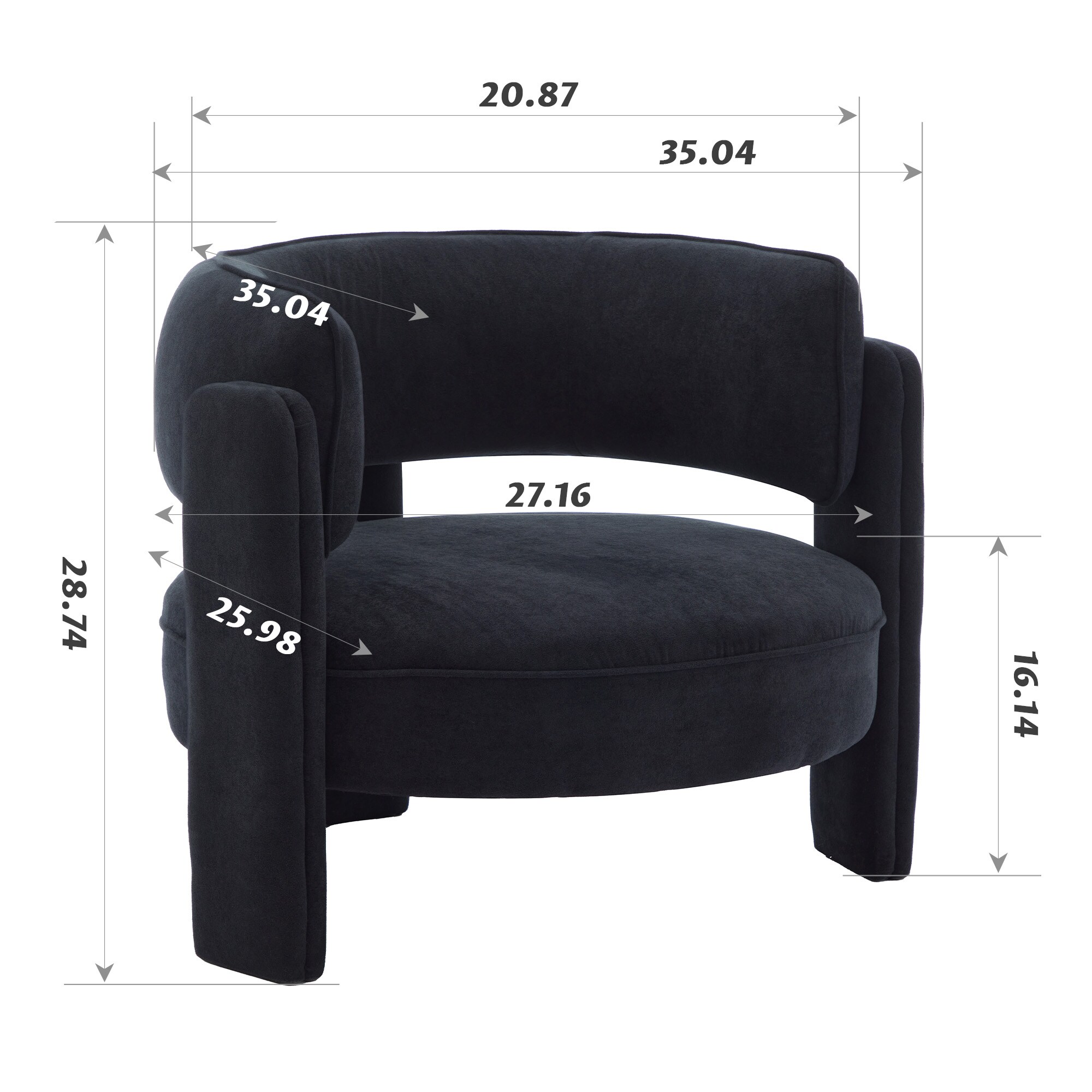 JEAREY JE-YRB-BK-CK chairs - View #5