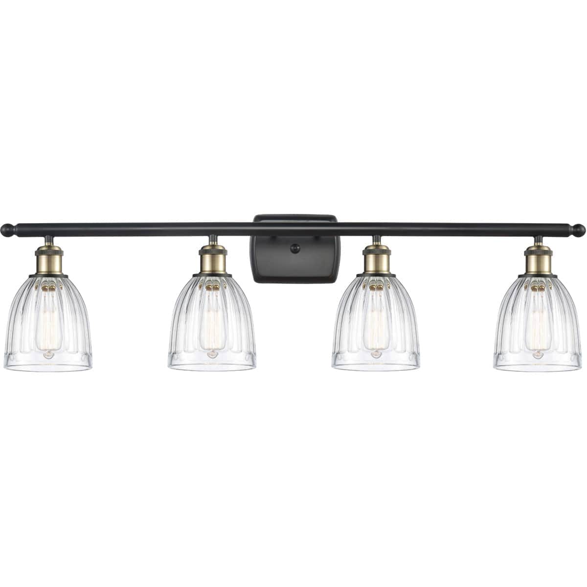 Innovations Lighting 1765070 516-4W-BAB-G442-LED Ballston Brookfield Black Antique Brass