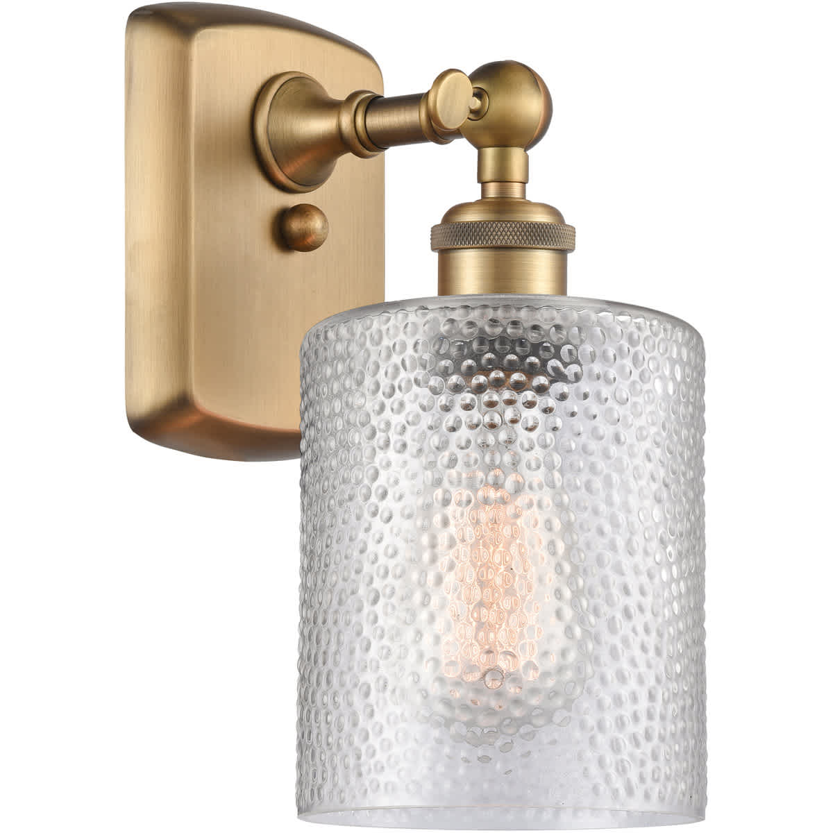  516-1W-BB-G112 Ballston Cobbleskill Wall Sconce Brushed Brass