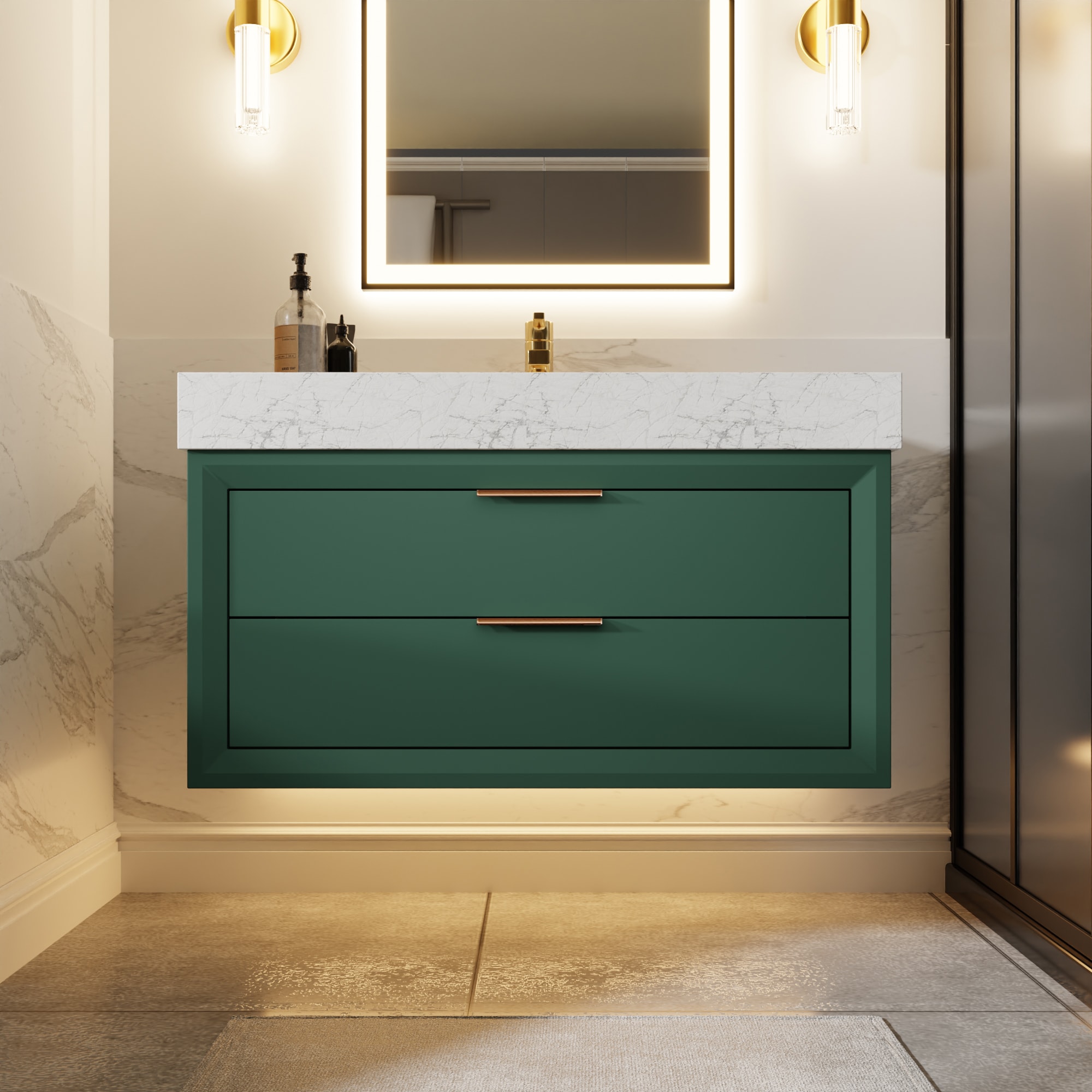 ExBrite XB3621V8GN Bath-Vanity-Combo - View #7