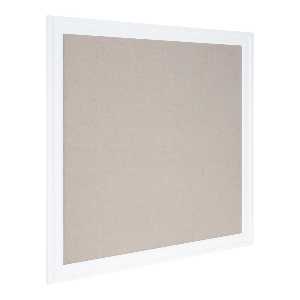 DesignOvation 217400 Bosc 31.5-in W x 31.5-in H Landscape or Portrait French Memo Board