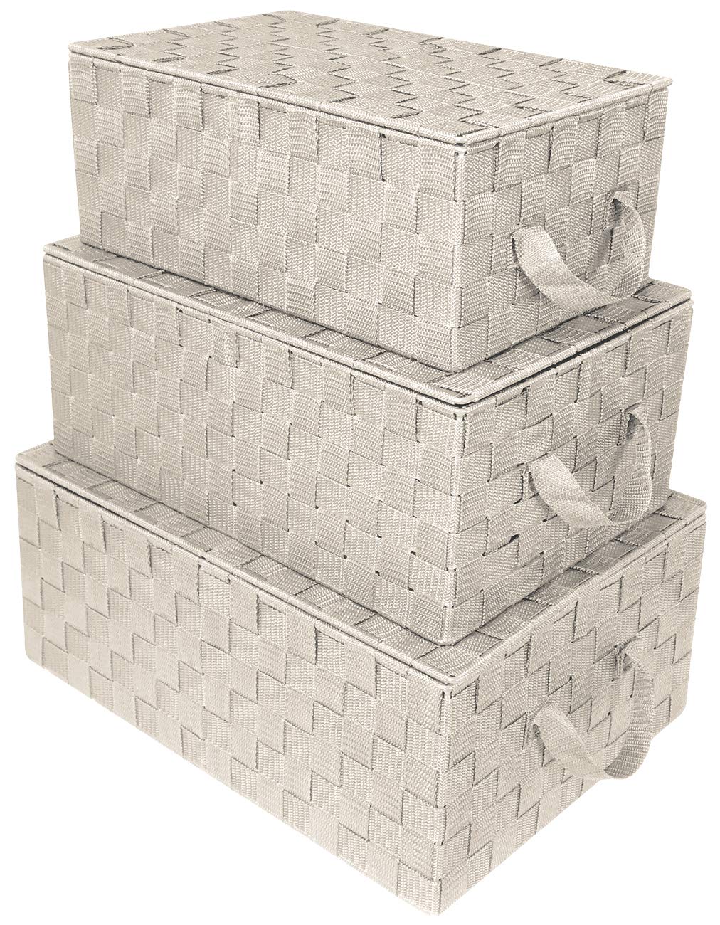CYQBD Hand-woven Storage Baskets with Lids