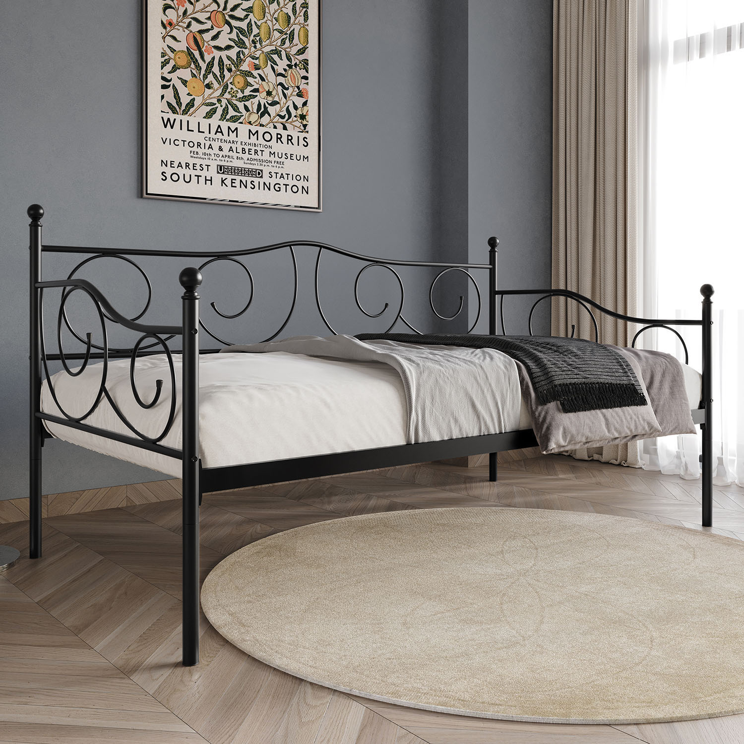 ChaletPosh CMD039T-BK-MT beds - View #2