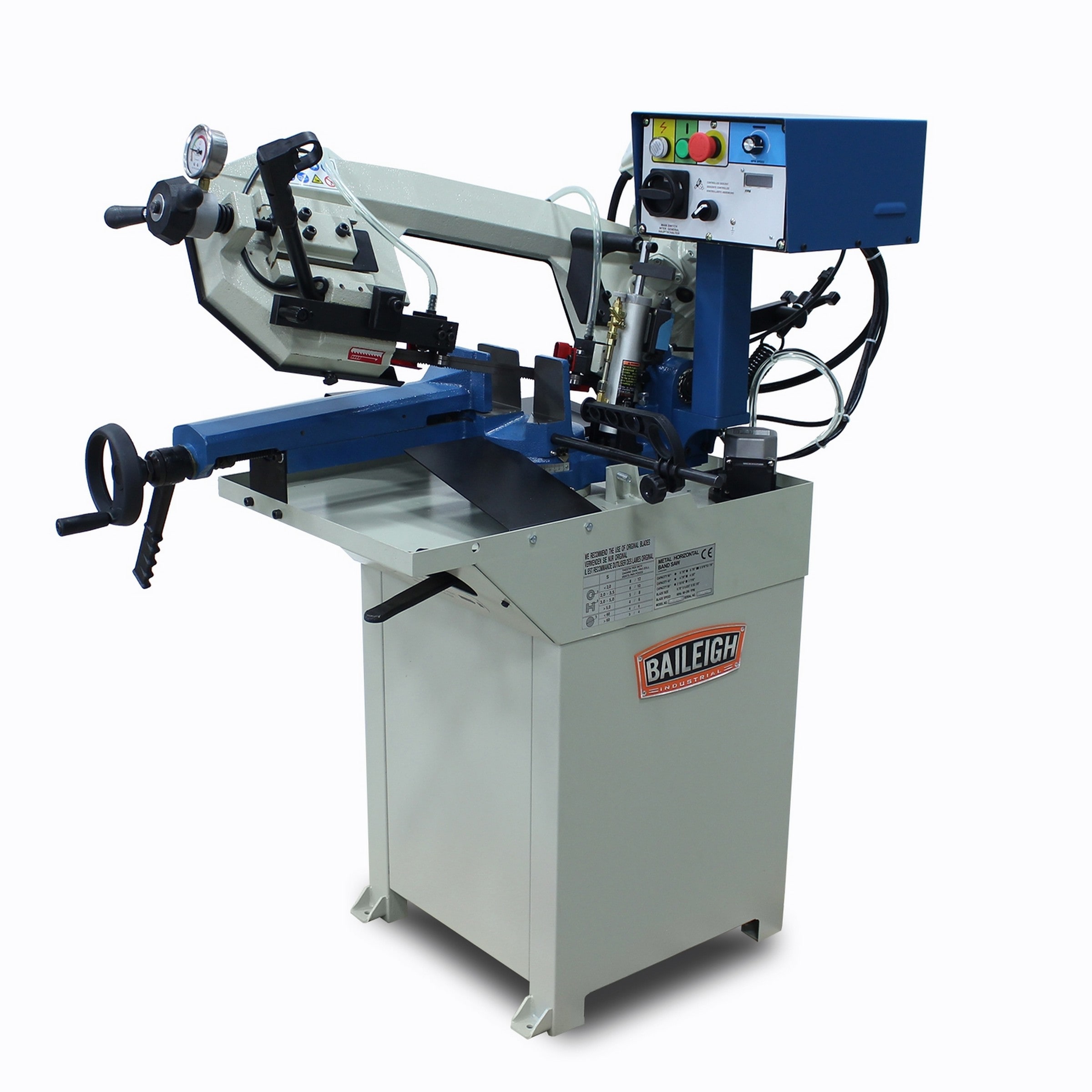 Baileigh Industrial BA9-1001309 6.69-in Stationary Band Saw 10 -Amp