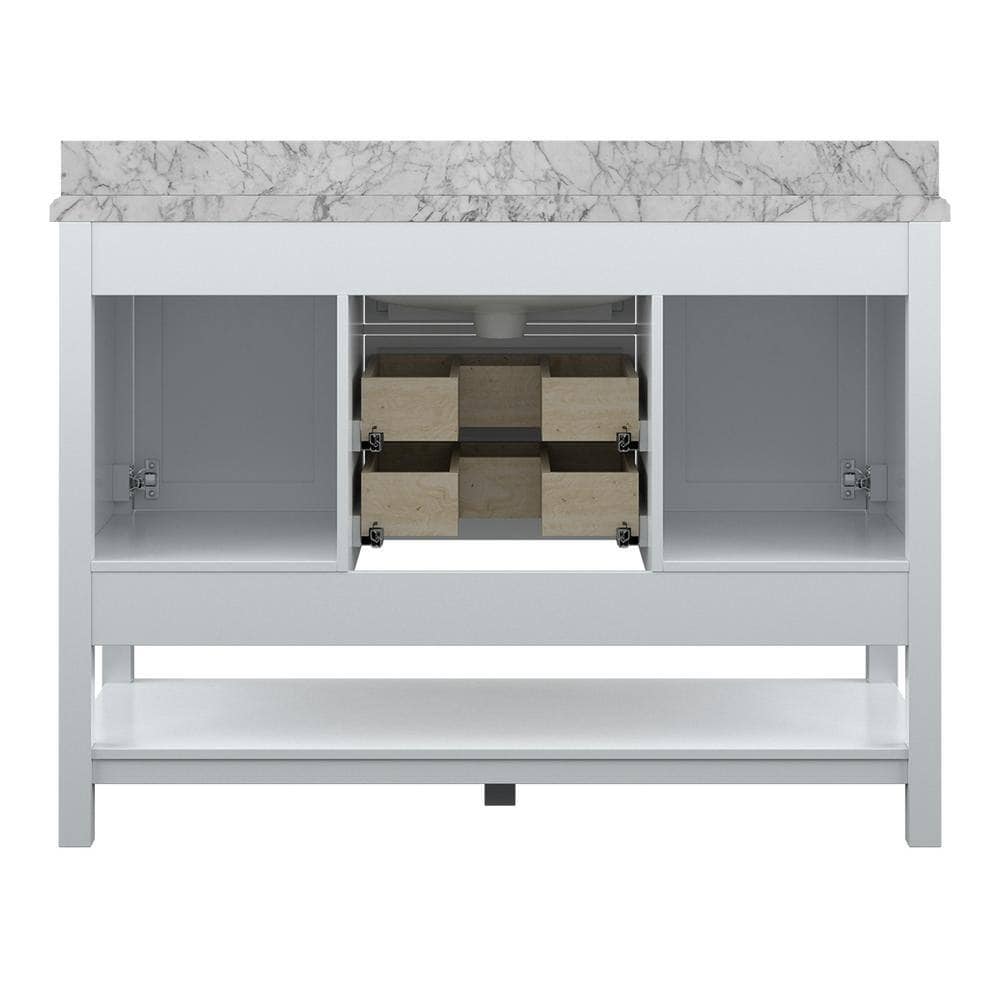 Design Element AF-49-WHI Bath-Vanity-Combo - View #6