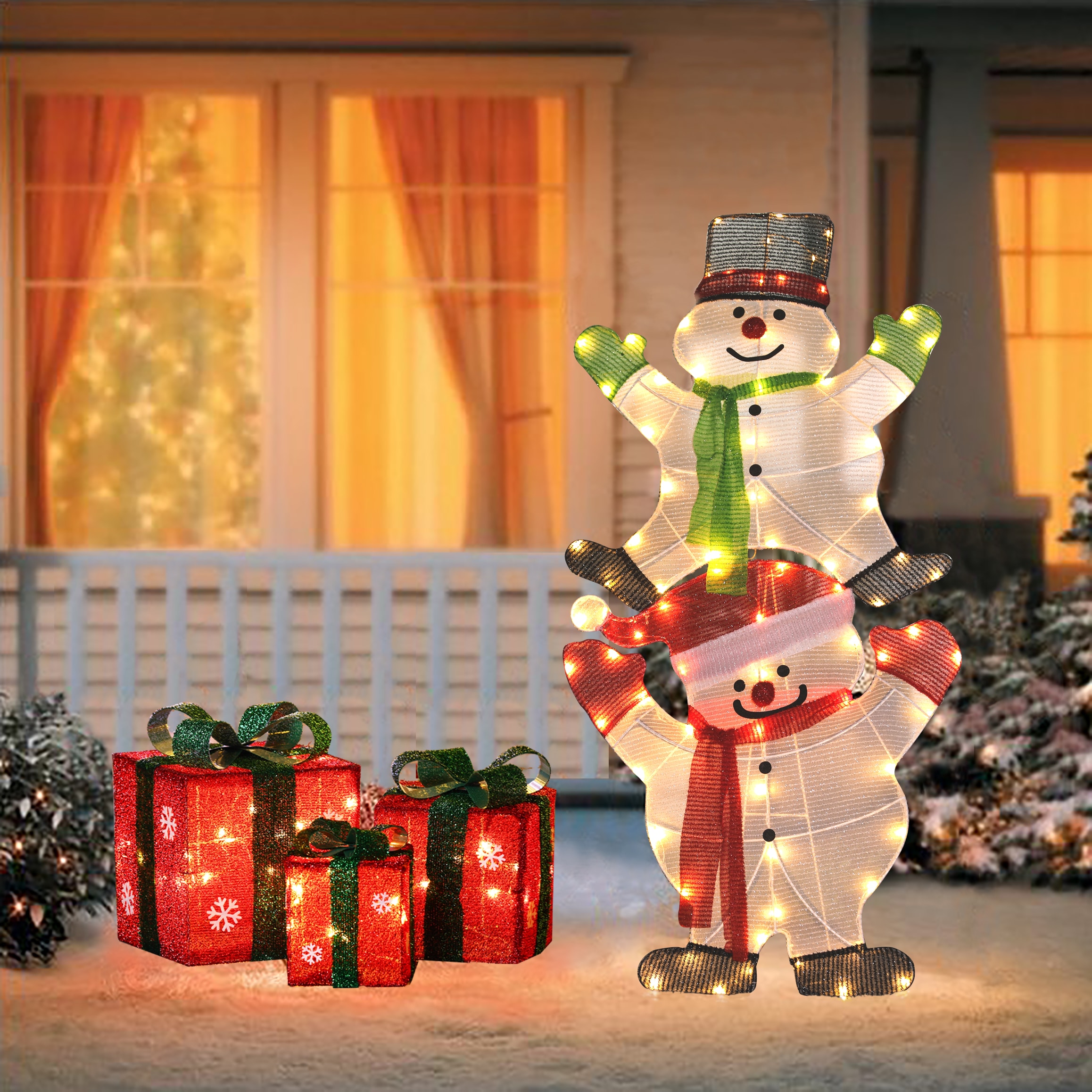 LuxenHome WHHD1414 Outdoor-Christmas-Decor - View #4