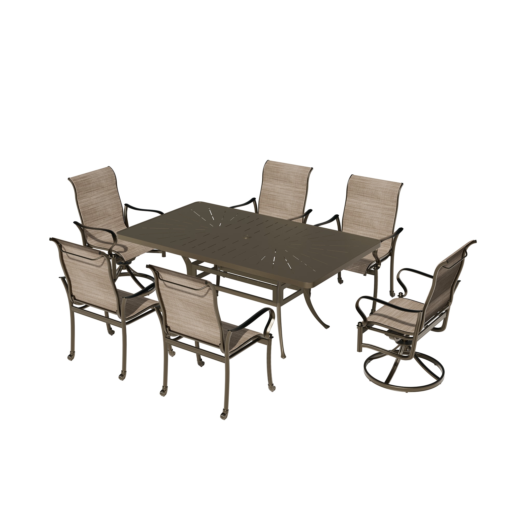 Clihome CL-ODTCF0CR Patio-Dining-Sets - View #7