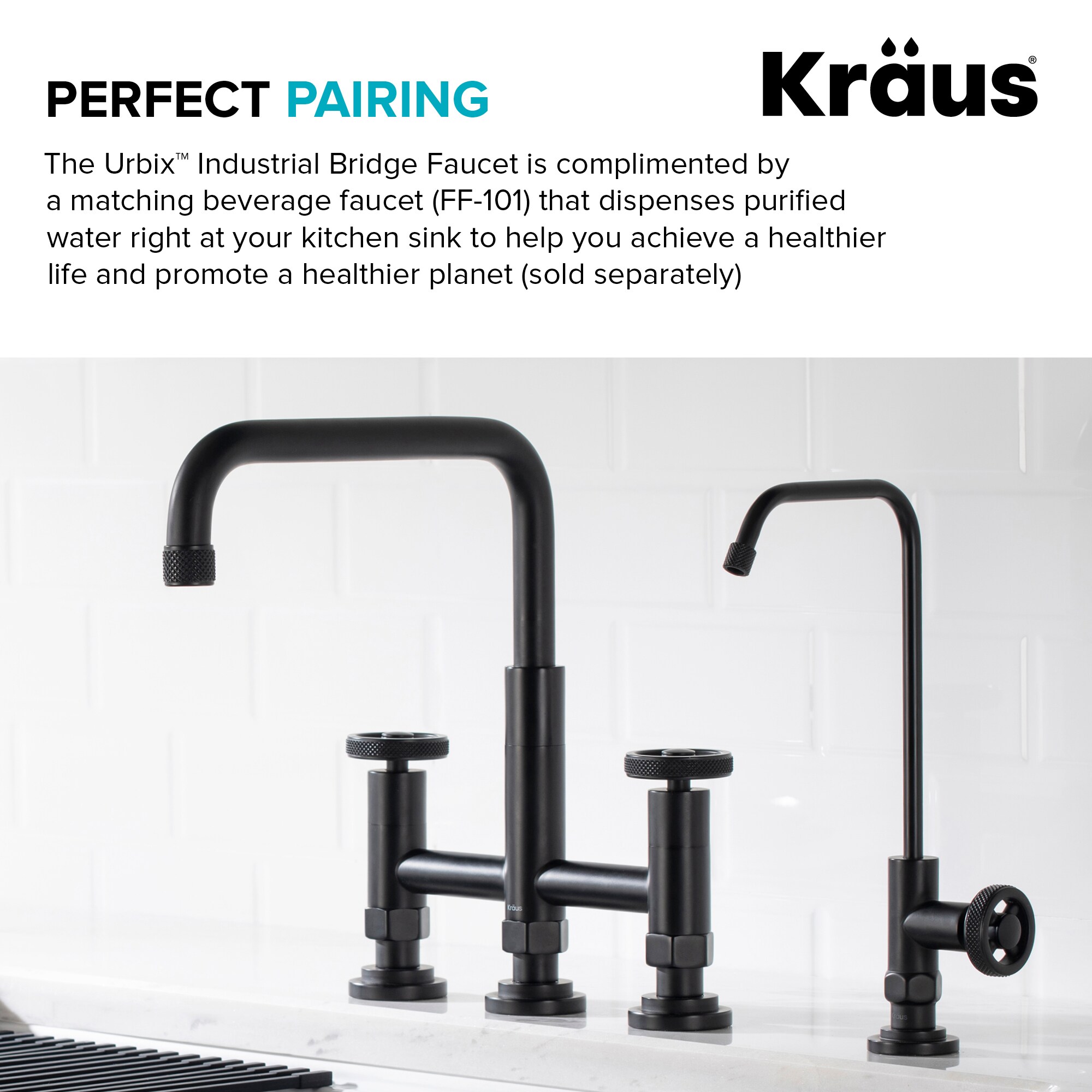 Kraus KPF-3125MB Kitchen-Faucets - View #8