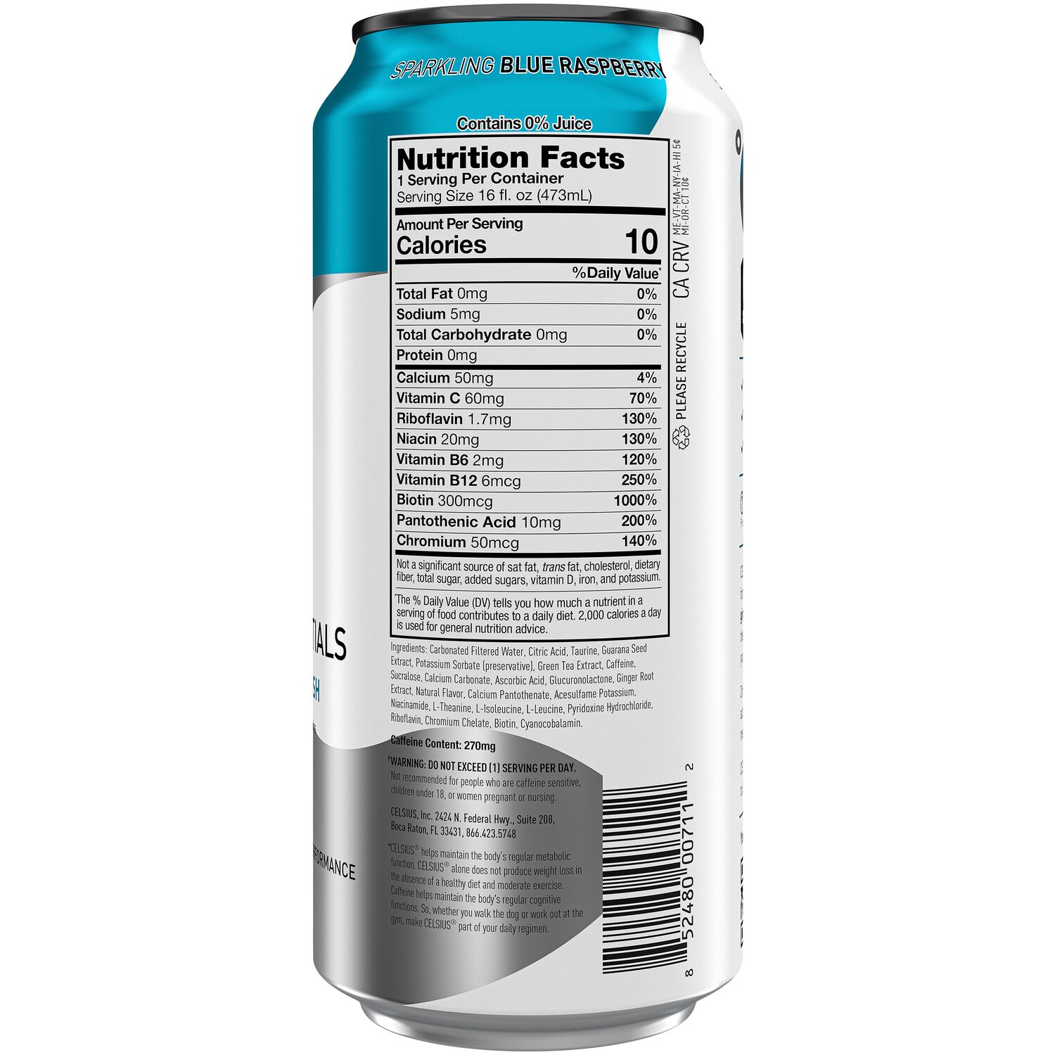Celsius 852480007112 Soft-Drinks - View #3