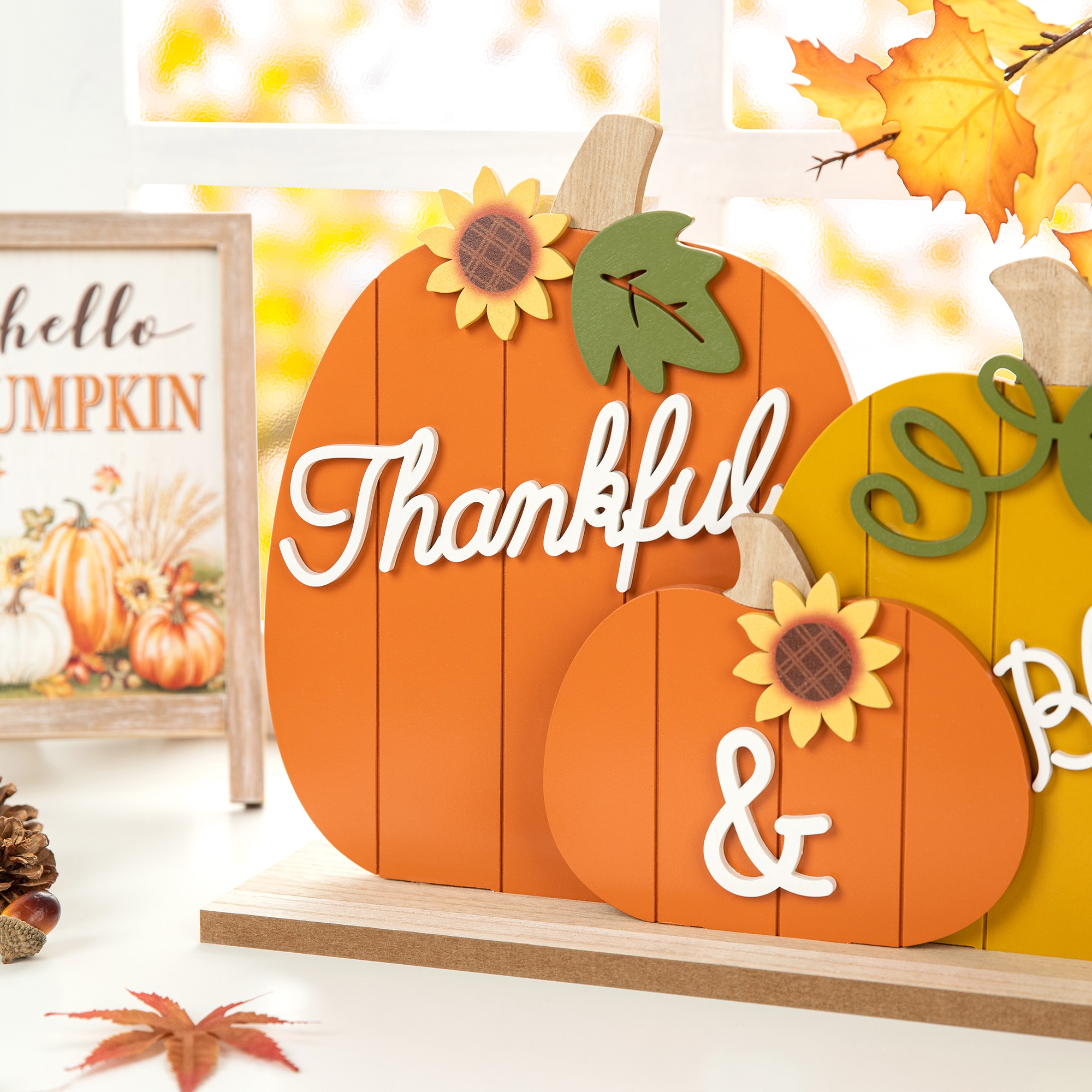 Glitzhome 2029700010 Indoor-Thanksgiving-Decor - View #4