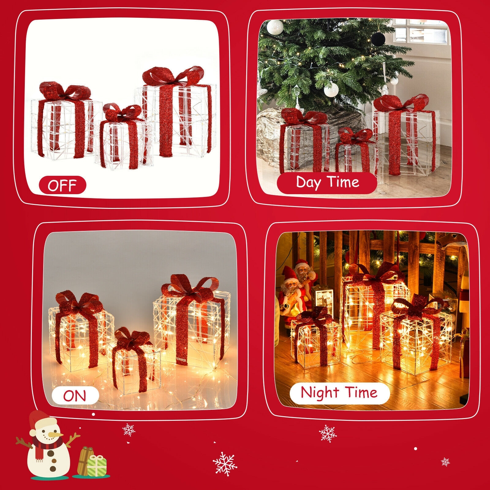 Forclover HBV-CT020S Table-Christmas-Decorations - View #5