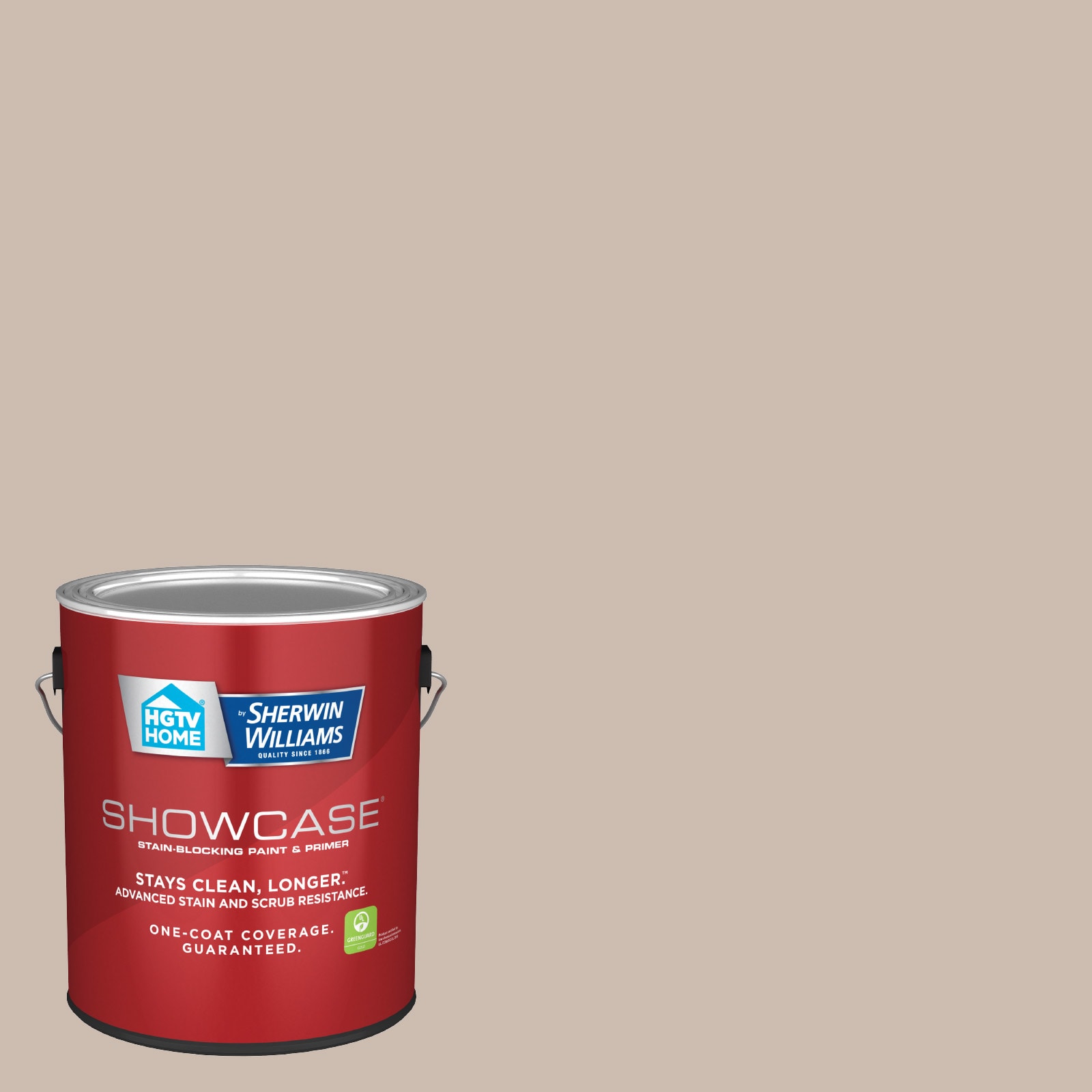 HGTV HOME by Sherwin-Williams 2005-10B-935237 Showcase Satin Dust Bunny 2005-10B Acrylic Interior Paint Paint + Primer ( 1-gallon )