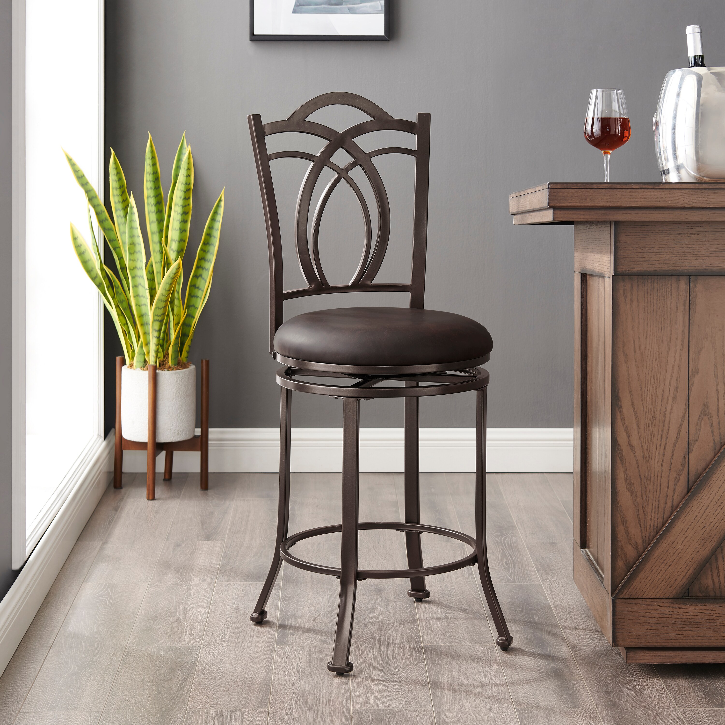 Linon 034550MTL01U stools - View #4