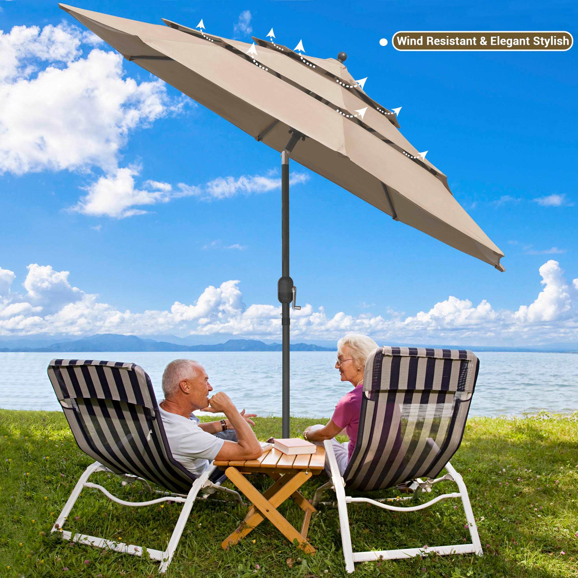Yescom 07UMB039-3T10F-10-LO Umbrellas-2 - View #2