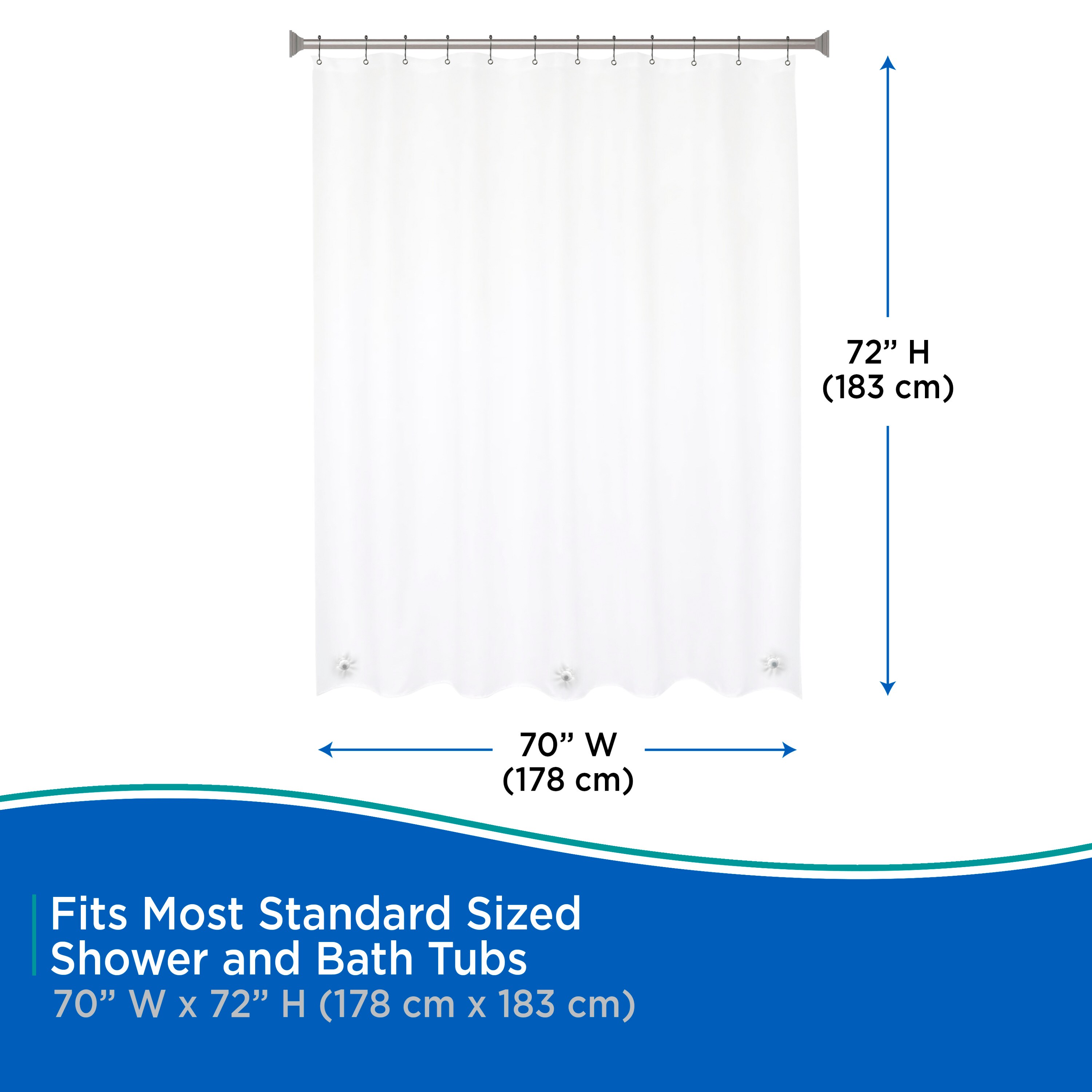 Kenney KN61443 Shower-Curtains-Liners - View #6