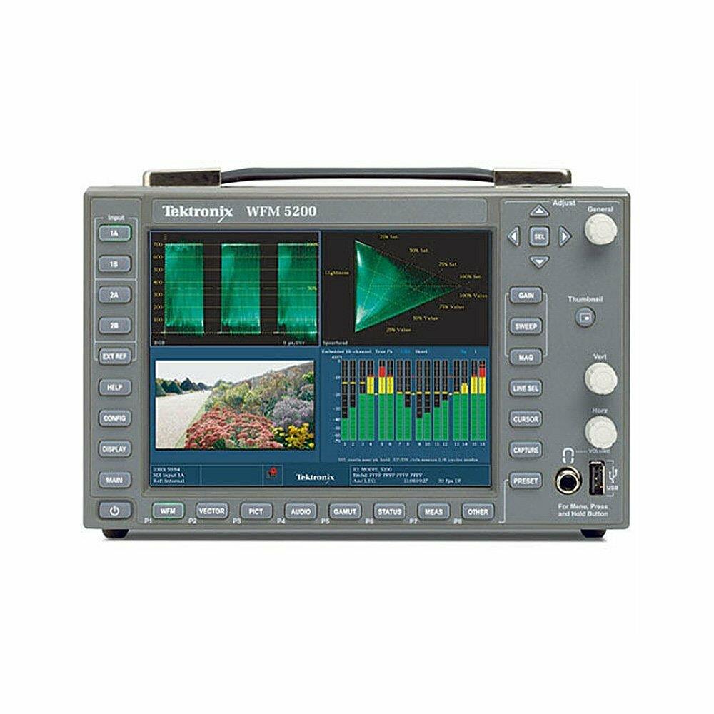  TCNCD310405 Tektronix TEK-WFM520UP-AUD AUD Internal Option Upgrade-16 Channel Digital AES-EBU Embedded Audio Analysis