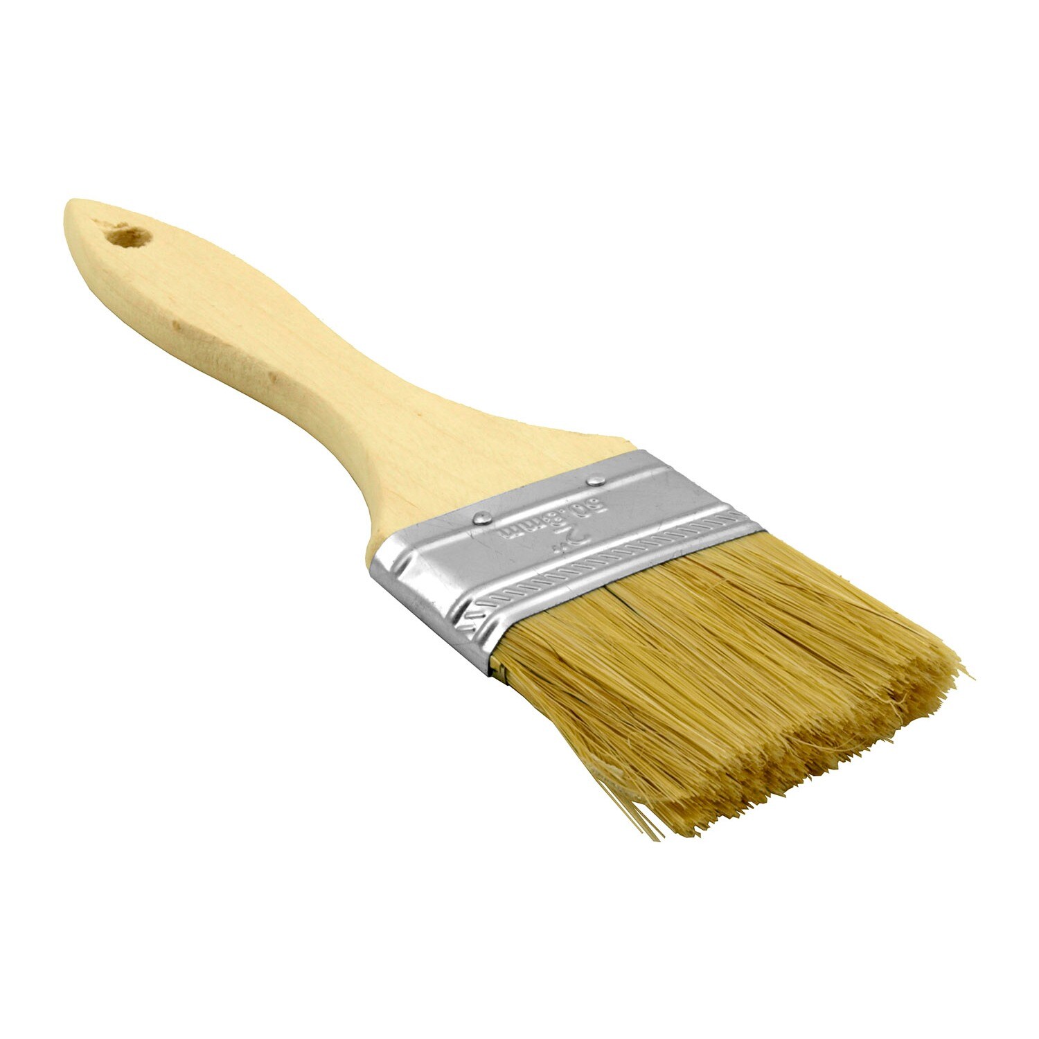 Slickblue 1 to 4 Inch Reusable Flat Head Paint Brush Wood Handle Polyester Bristle Brush for Interior Exterior Painting Projects Home Improvement and DIY Use