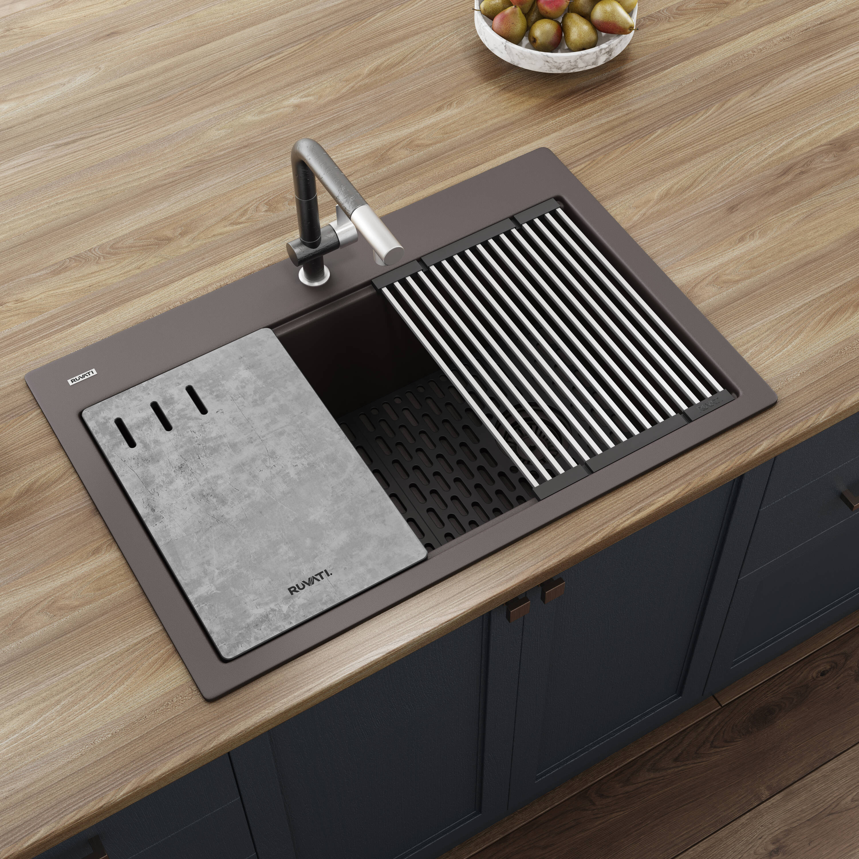 Ruvati RVG1302ES Kitchen-Sinks - View #8