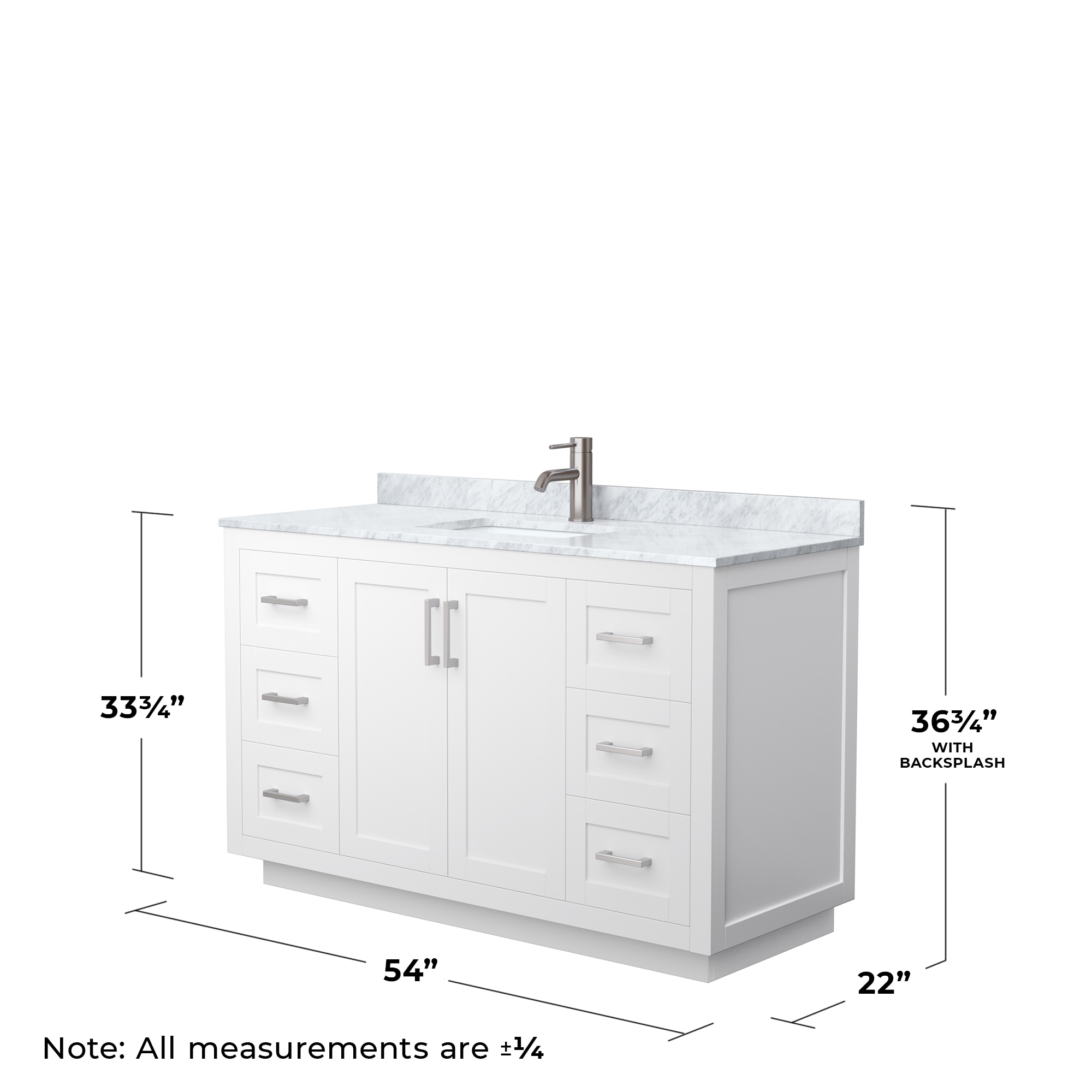 Wyndham Collection WCF292954SWHCMUNSMXX Bath-Vanity-Combo - View #5
