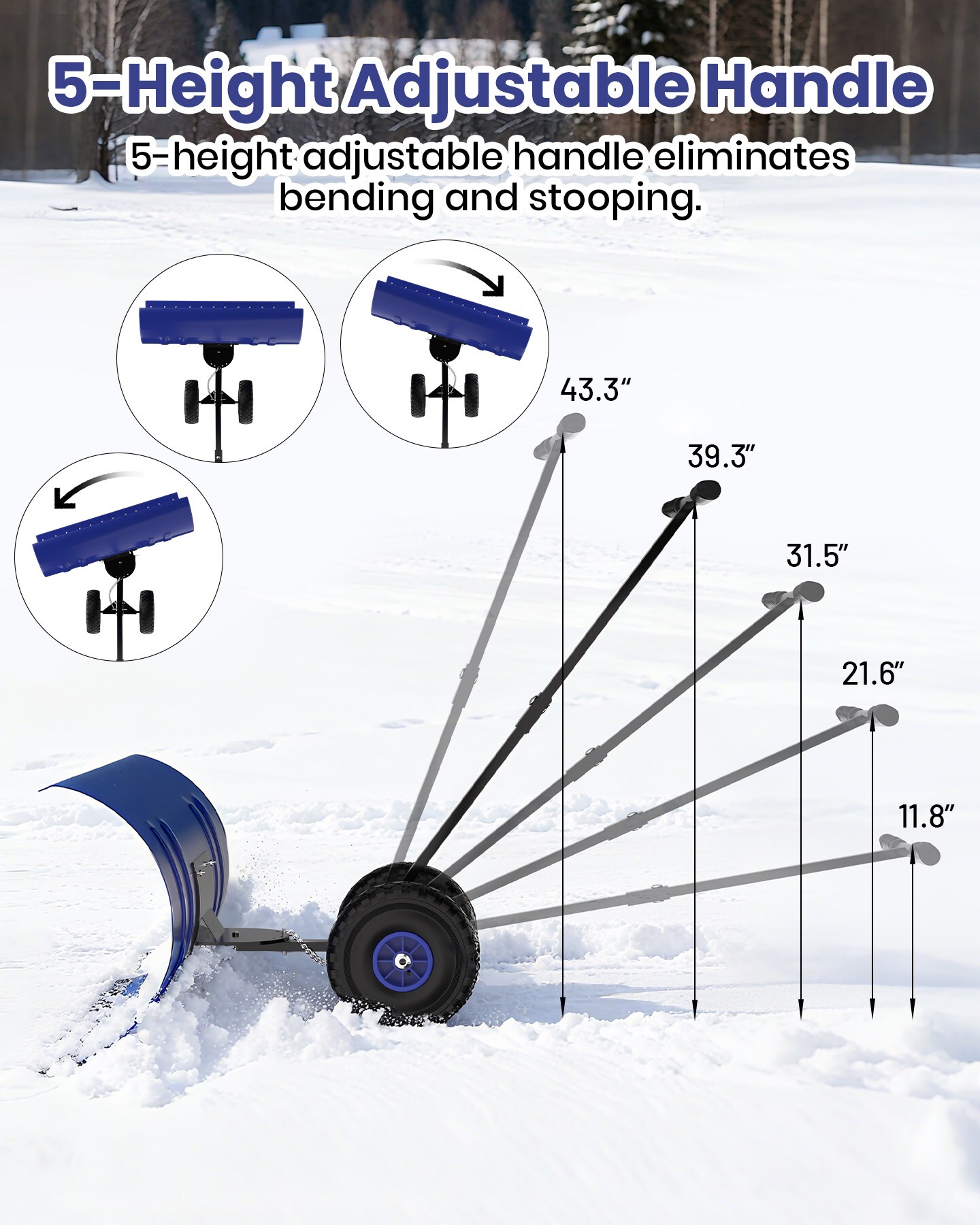 Garvee JXNAG-PPG-33YEGHPN Snow-Shovels - View #2