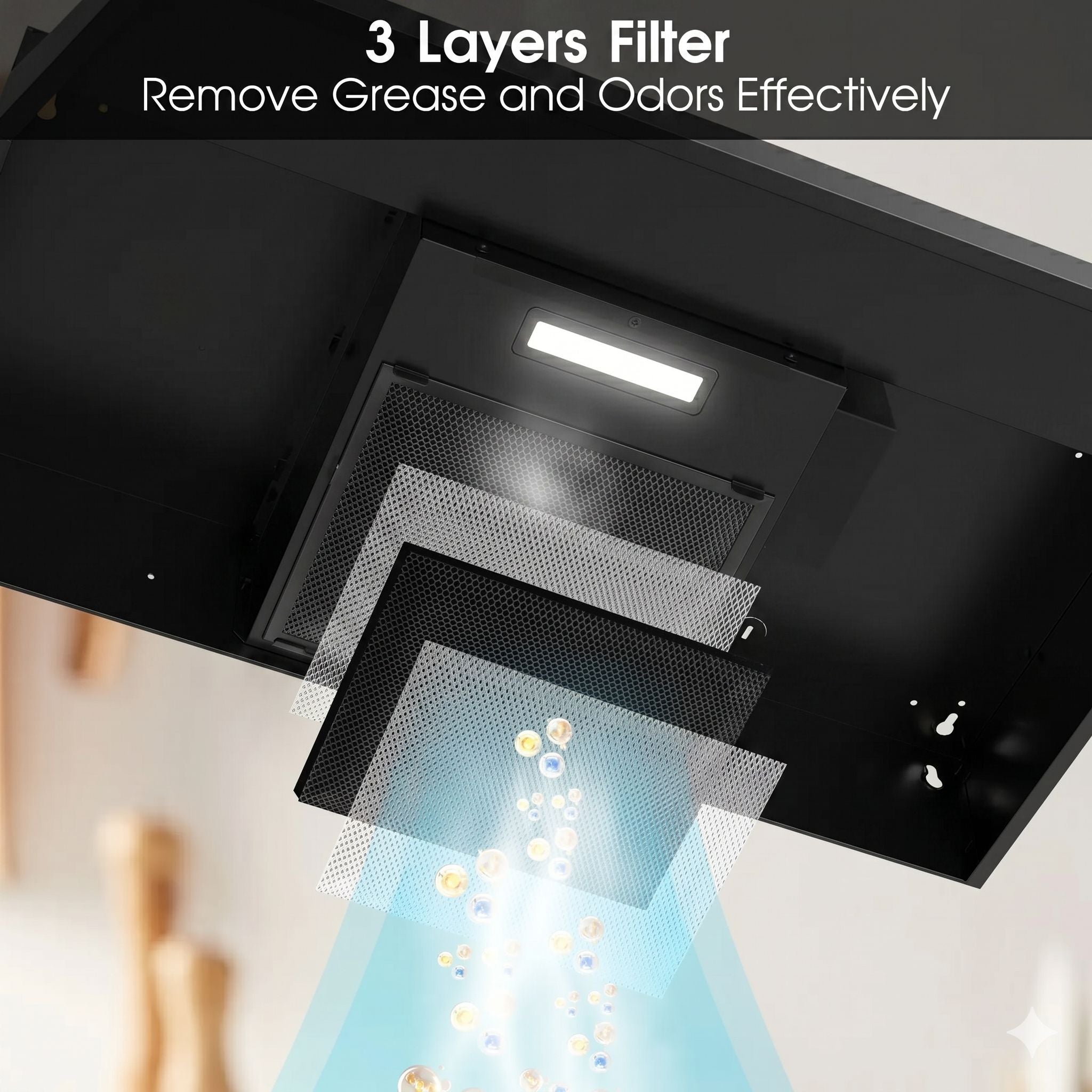 Envelor GSG-3976-BK-1 Undercabinet-Range-Hoods - View #6