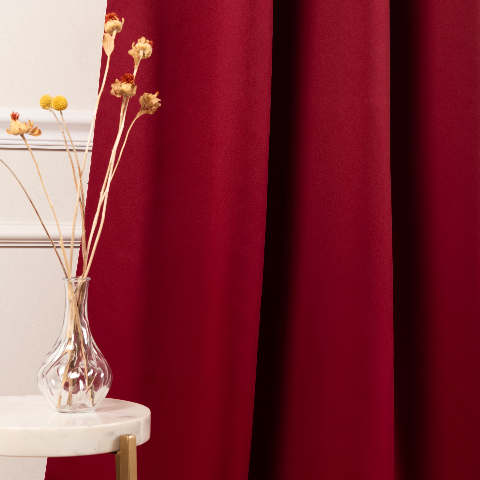 Best Home Fashion SOLID-72-CAR curtains - View #6