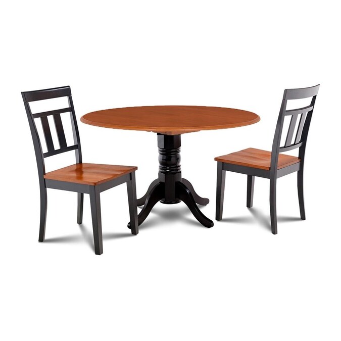 M D Furniture Burlington Black Cherry Dining Room Set With Round Table In The Sets Department At Com M D Furniture Burlington Black Cherry, Burlington Outdoor Furniture