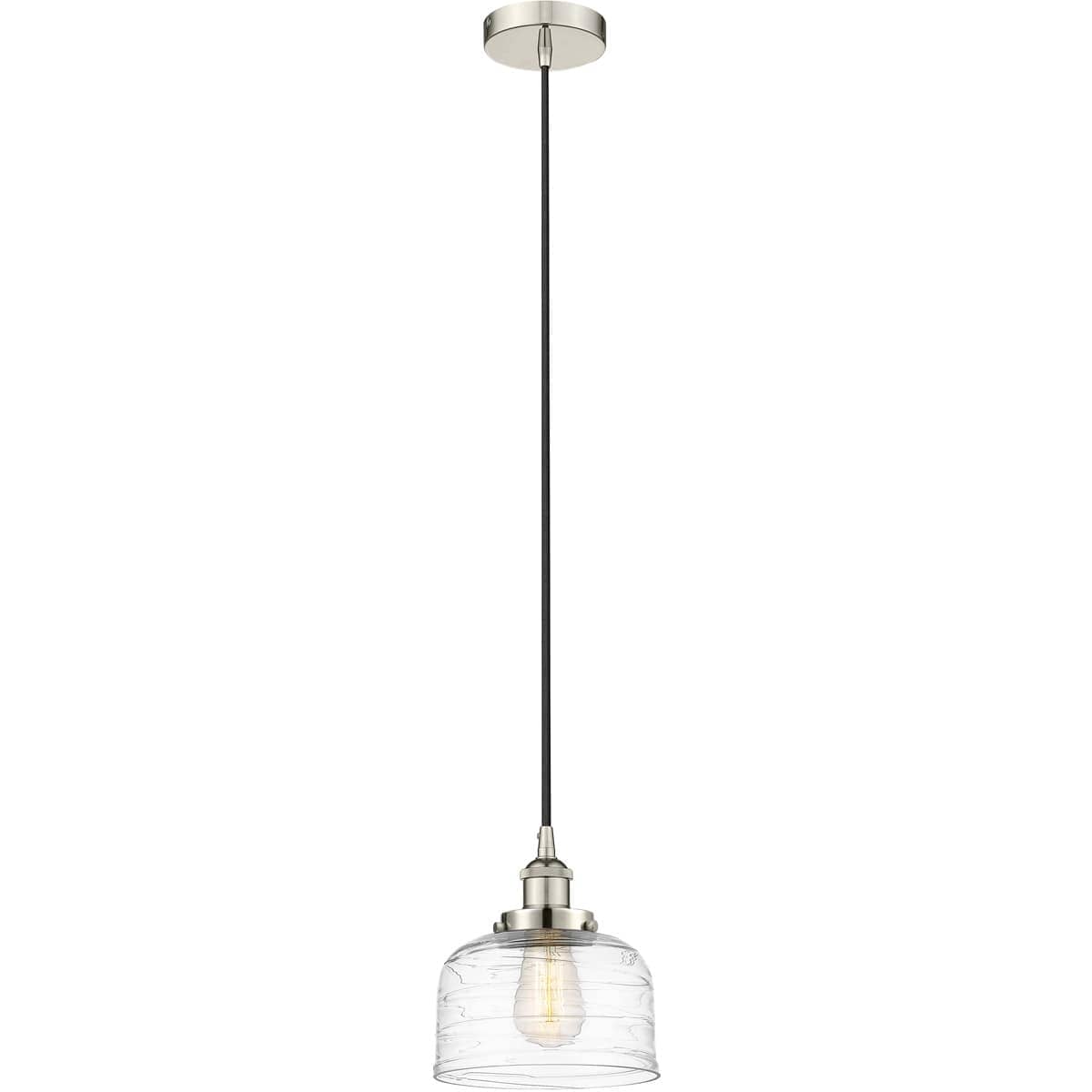 Innovations Lighting - 616-1PH-PN-G713-LED Edison Bell Mini Pendant Polished Nickel