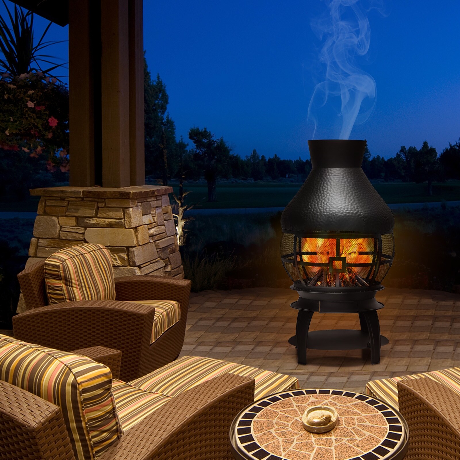  70FP-706 Outdoor-Woodburning-Firepits - View #9