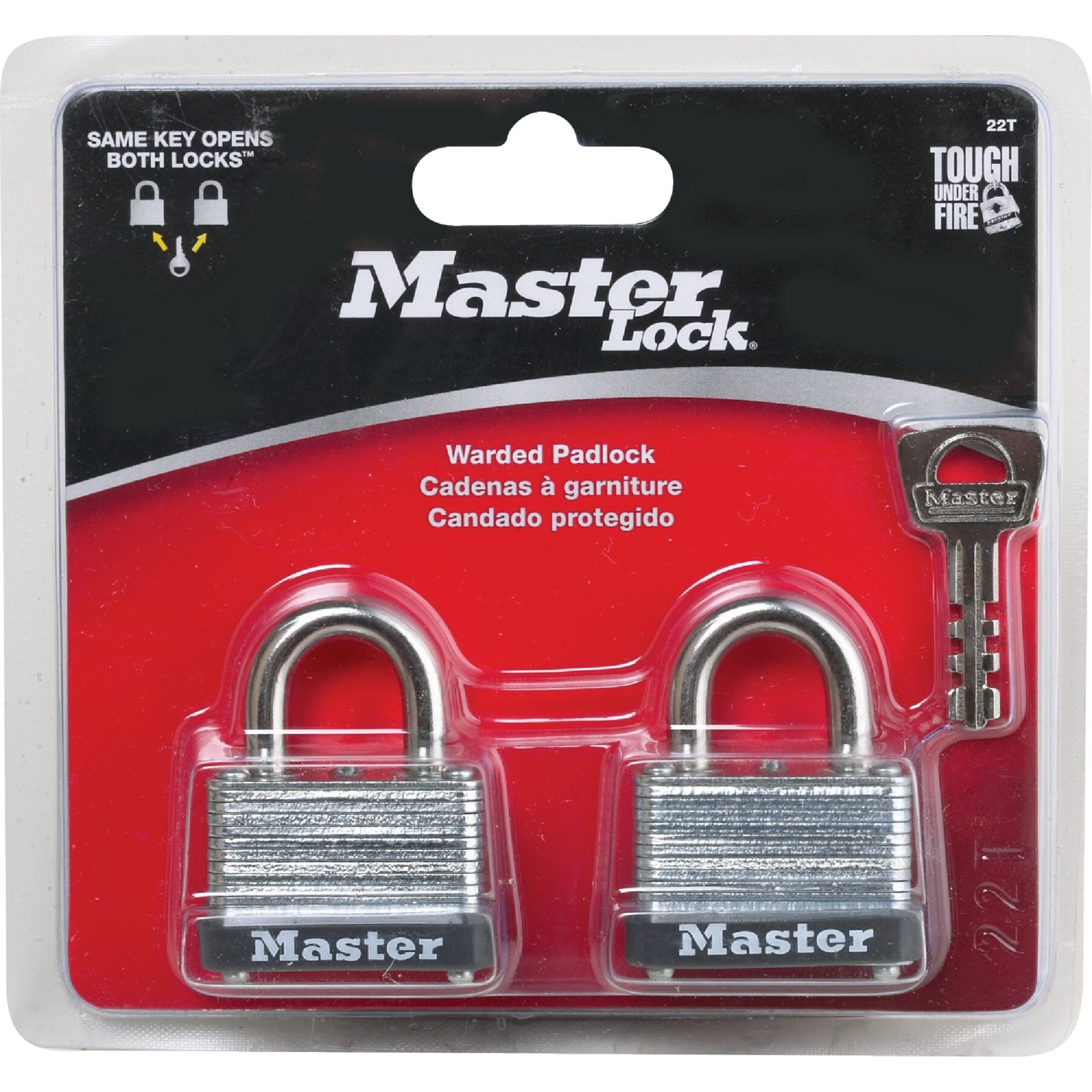 Master Lock 22T-5B8A Padlocks-Locks-Cables - View #2